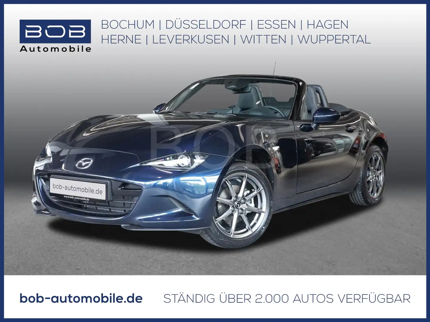 Mazda MX-5 1.5L SKYACTIV-G 132 6MT RWD Exclusive-line Blau - 1