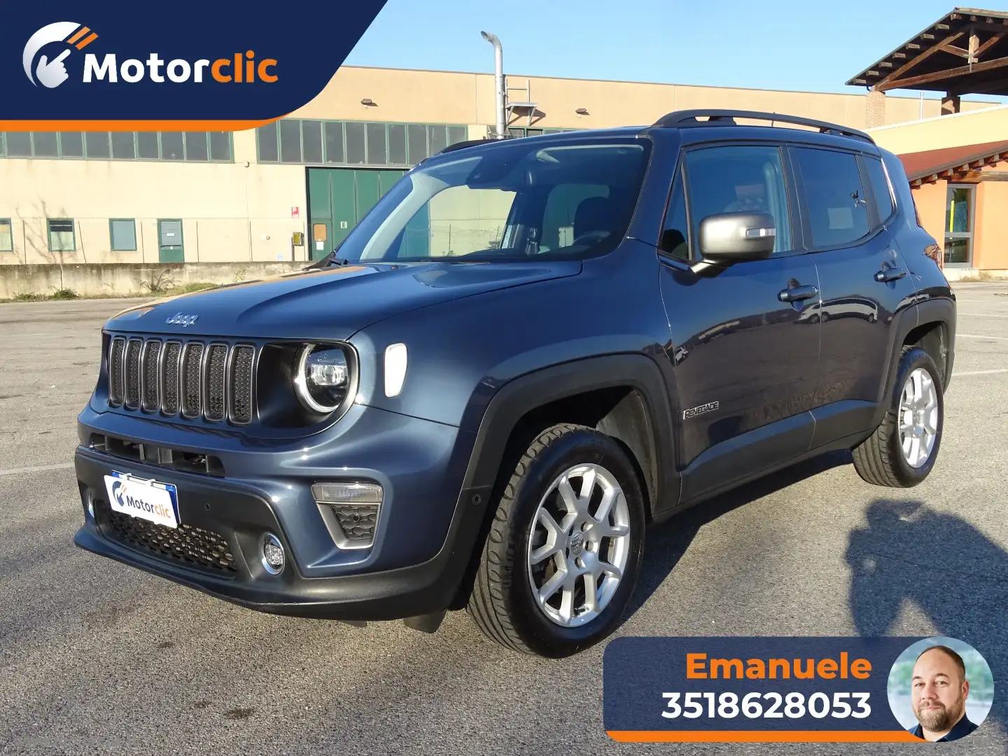 Jeep Renegade 2.0 Mjt 140 CV 4WD AD. Limited Grigio - 1
