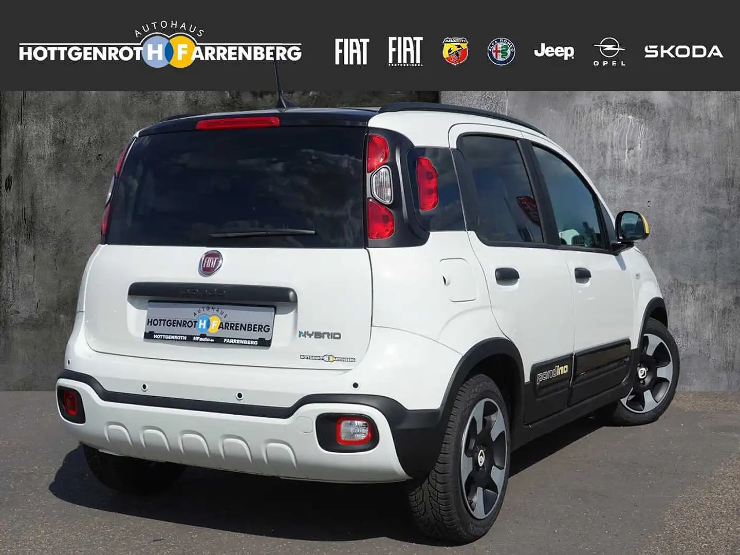 Fiat Panda Pandina 1.0 GSE Hybrid Cross Weiß - 2