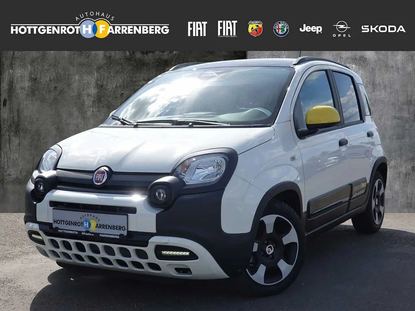 Fiat Panda Pandina 1.0 GSE Hybrid Cross Weiß - 1
