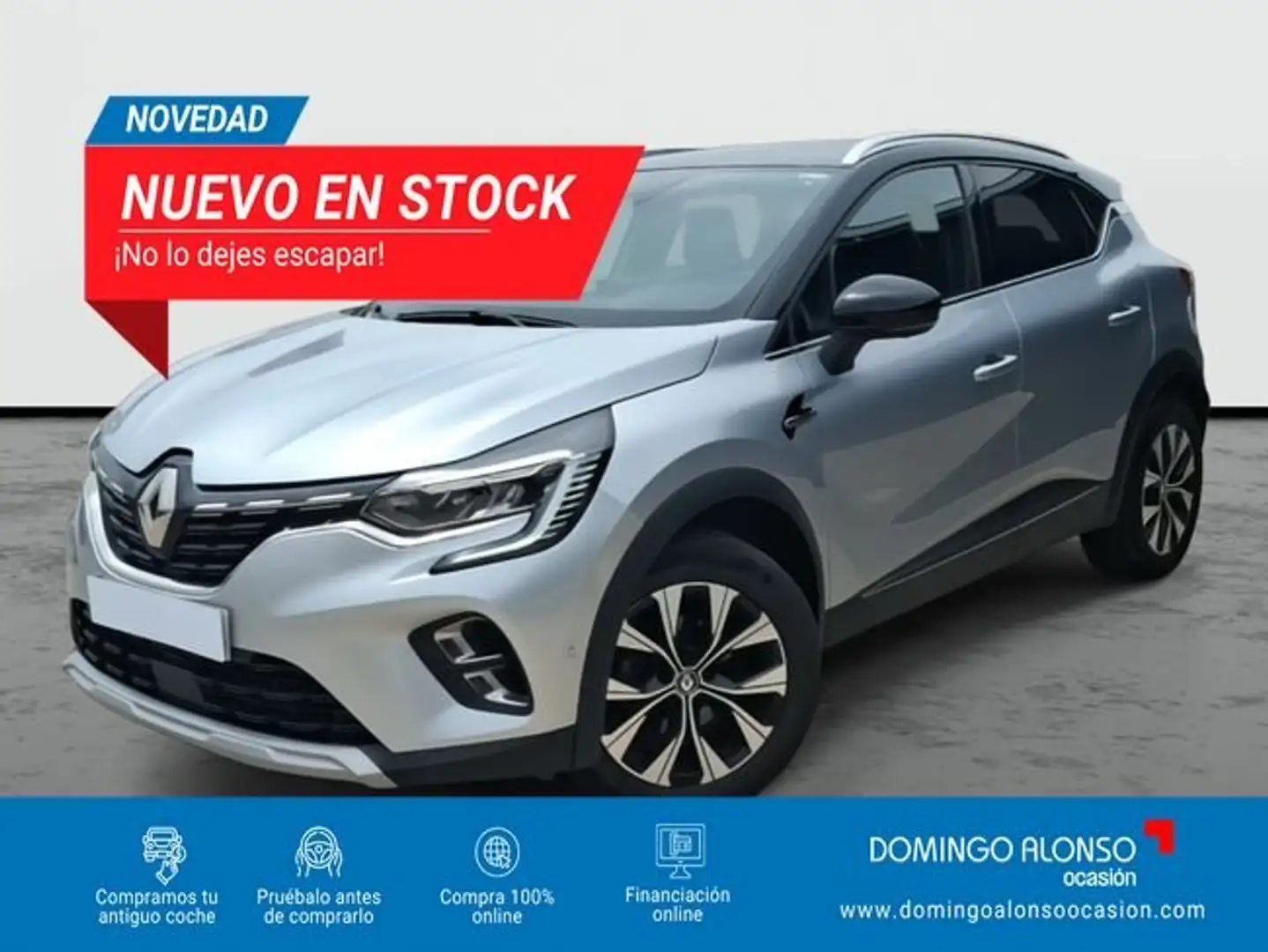 Renault Captur techno TCe 67kW (90CV) Gris - 1