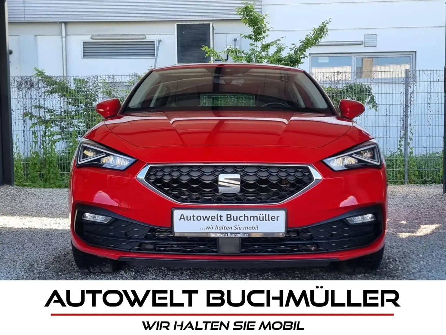 SEAT Leon 1.5 TSI,LED,KAMERA,ACC+LANE,NAVI,DAB.1.HAND Klima Rot - 1