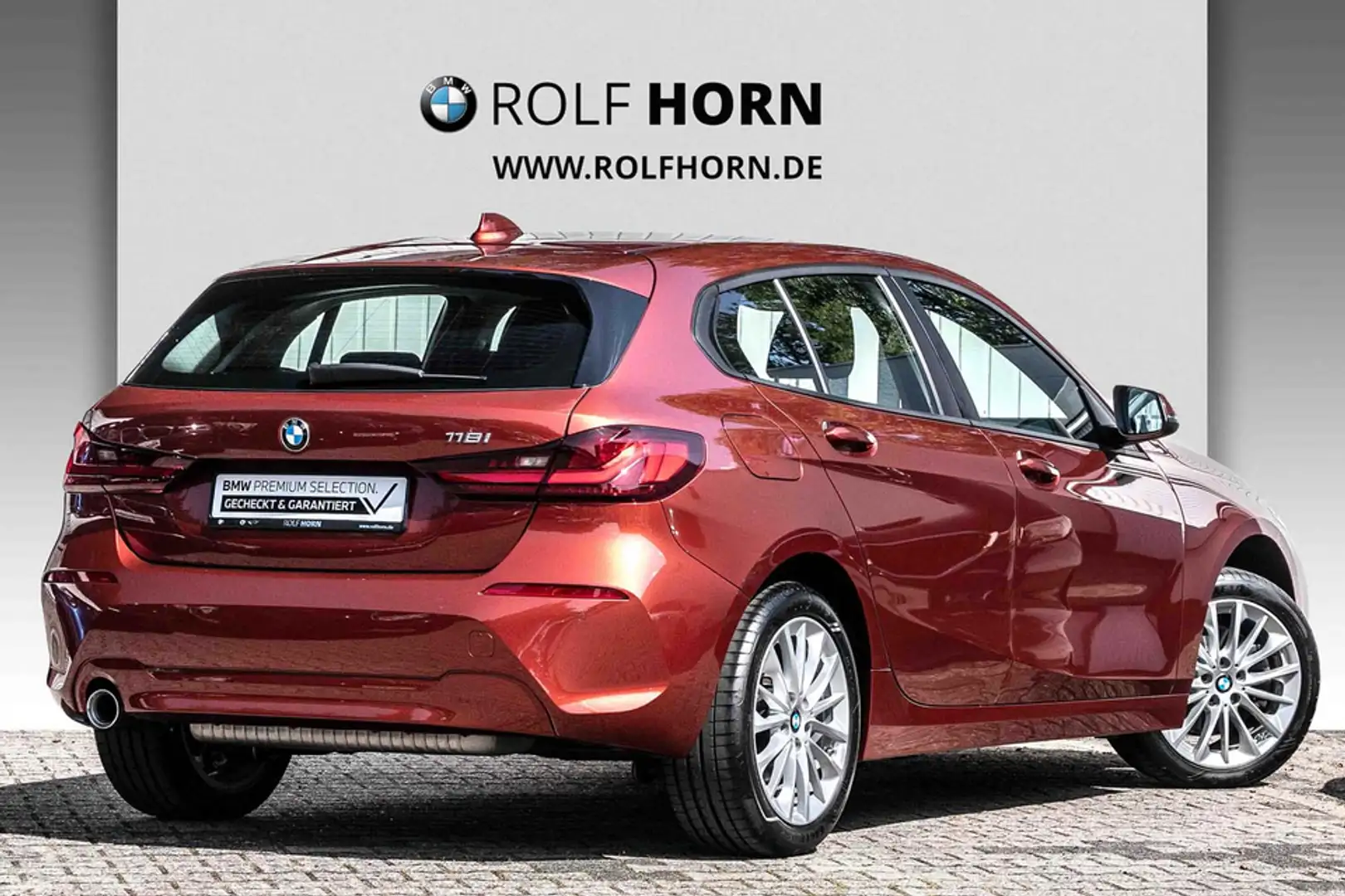 BMW 118 i Advantage Aut. PDC LED Navi. Sitzhzg. Klima Orange - 2