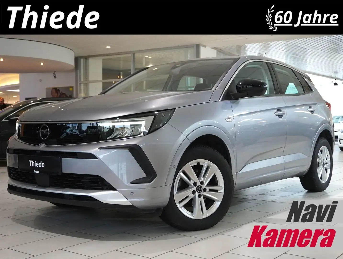 Opel Grandland X 1.2T ENJOY  NAVI/LED/KAMERA/SH/DAB Grau - 1