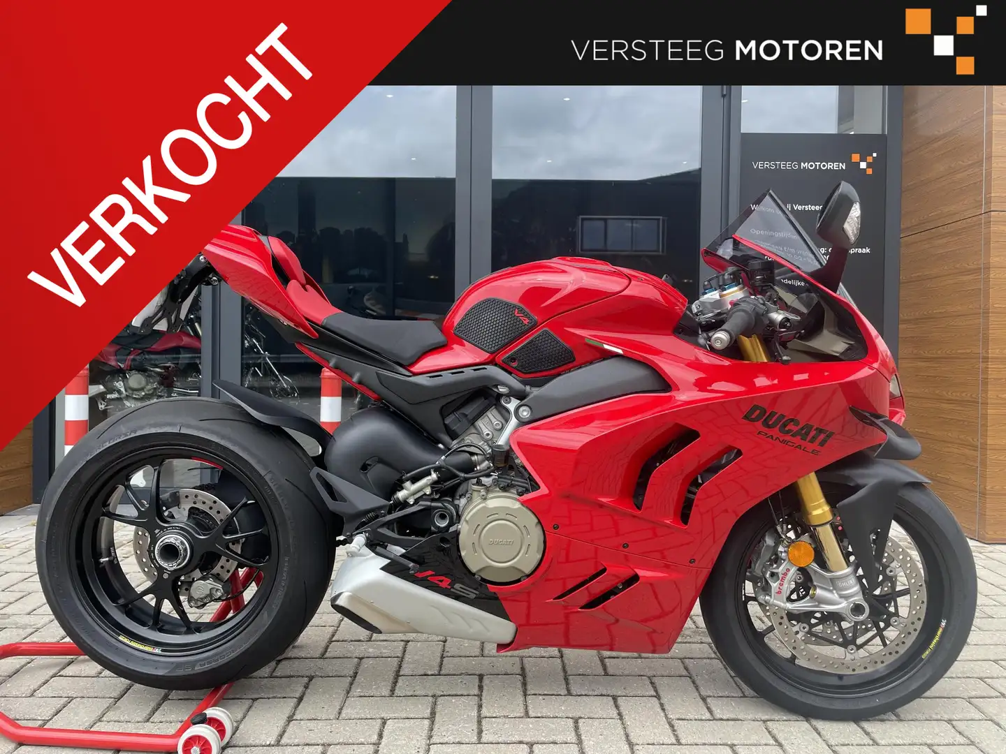 Ducati Panigale V4 S #plaatje#1ste eig#4.985KM Roşu - 1