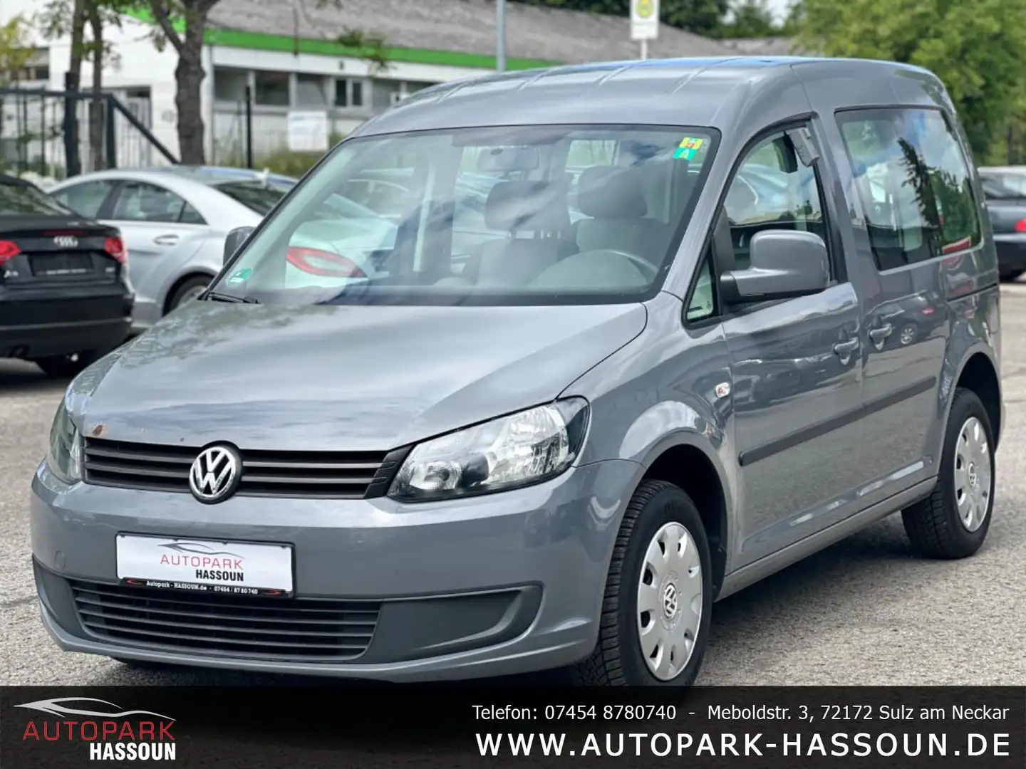 Volkswagen Caddy Kasten Trendline AHK Klima 2.Hand Grau - 1