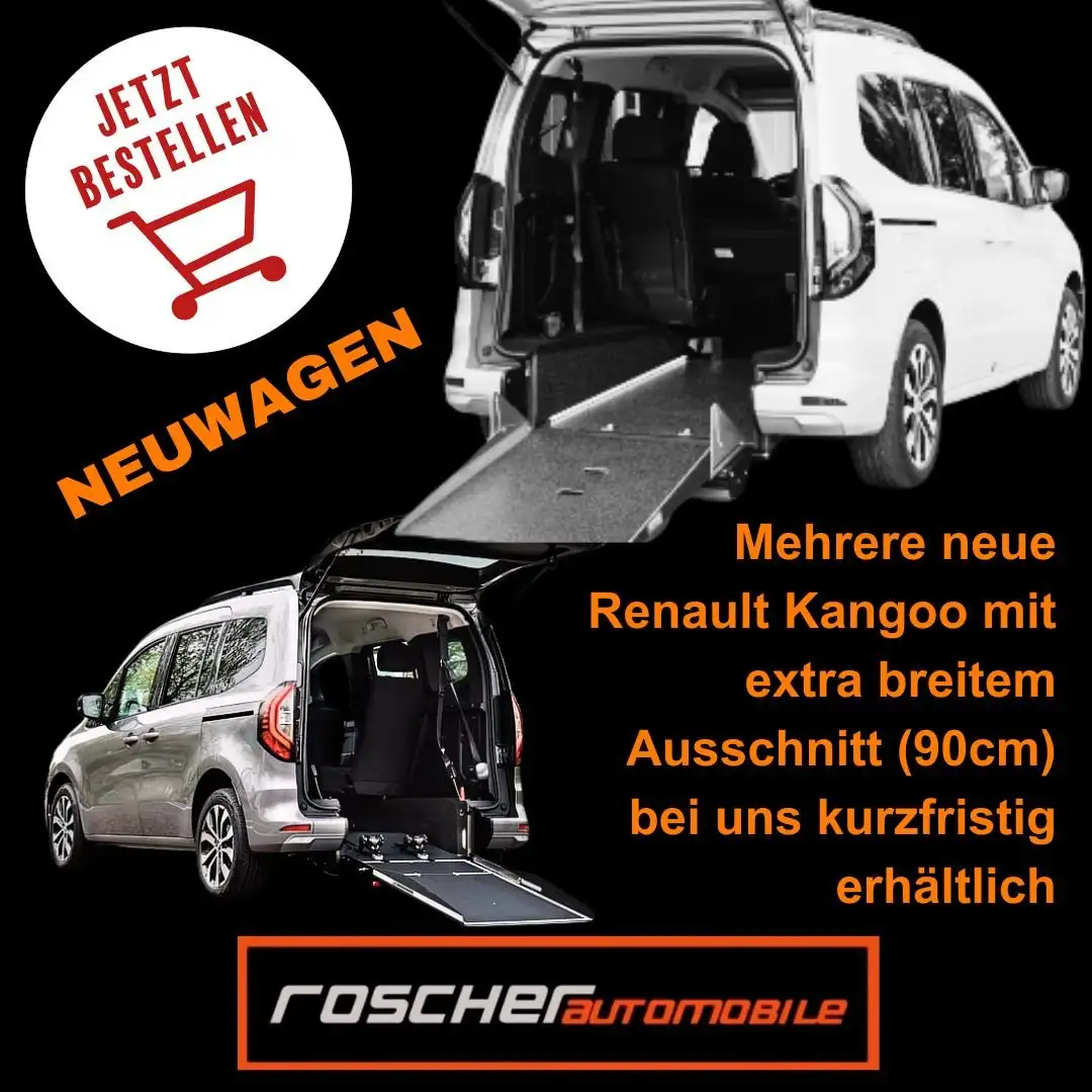Renault Kangoo Techno*Rollstuhlrampe*Flexrampe*Rolli*Navi* - 1