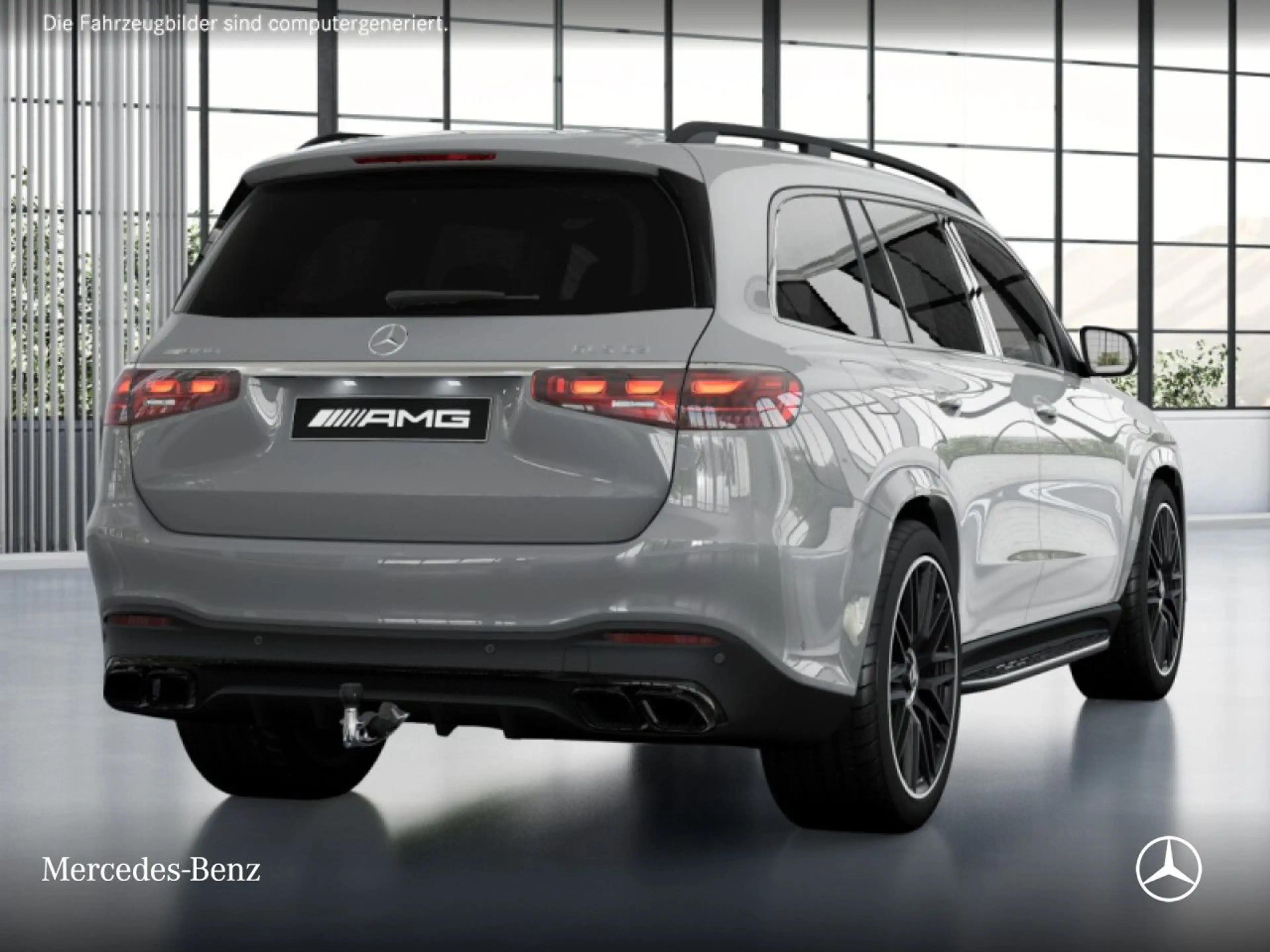 Mercedes-Benz GLS 63 AMG GLS 63 4M NIGHT+PANO+360+AHK+MULTIBEAM+STHZG+HUD — photo 4