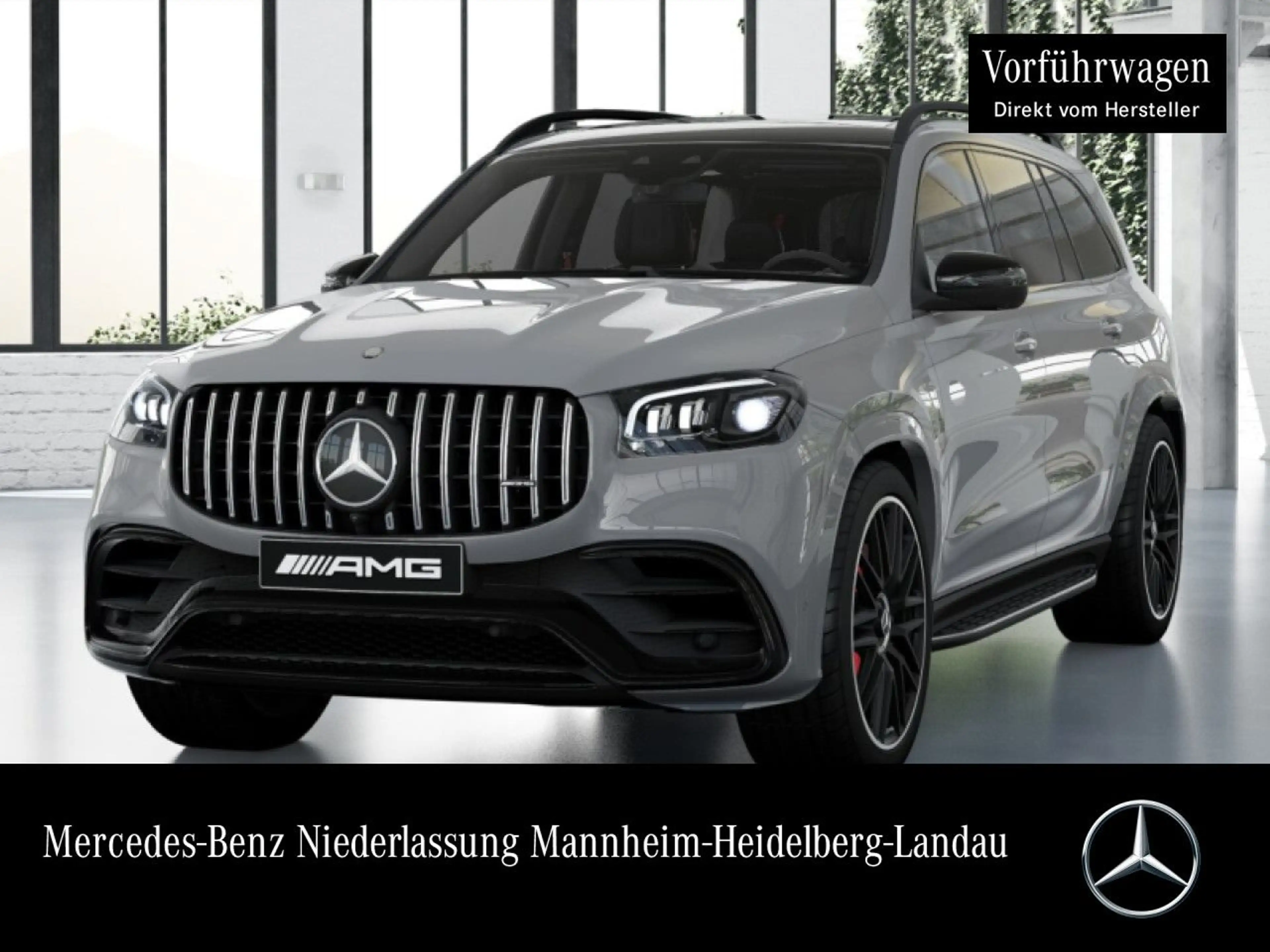 Mercedes-Benz GLS 63 AMG GLS 63 4M NIGHT+PANO+360+AHK+MULTIBEAM+STHZG+HUD