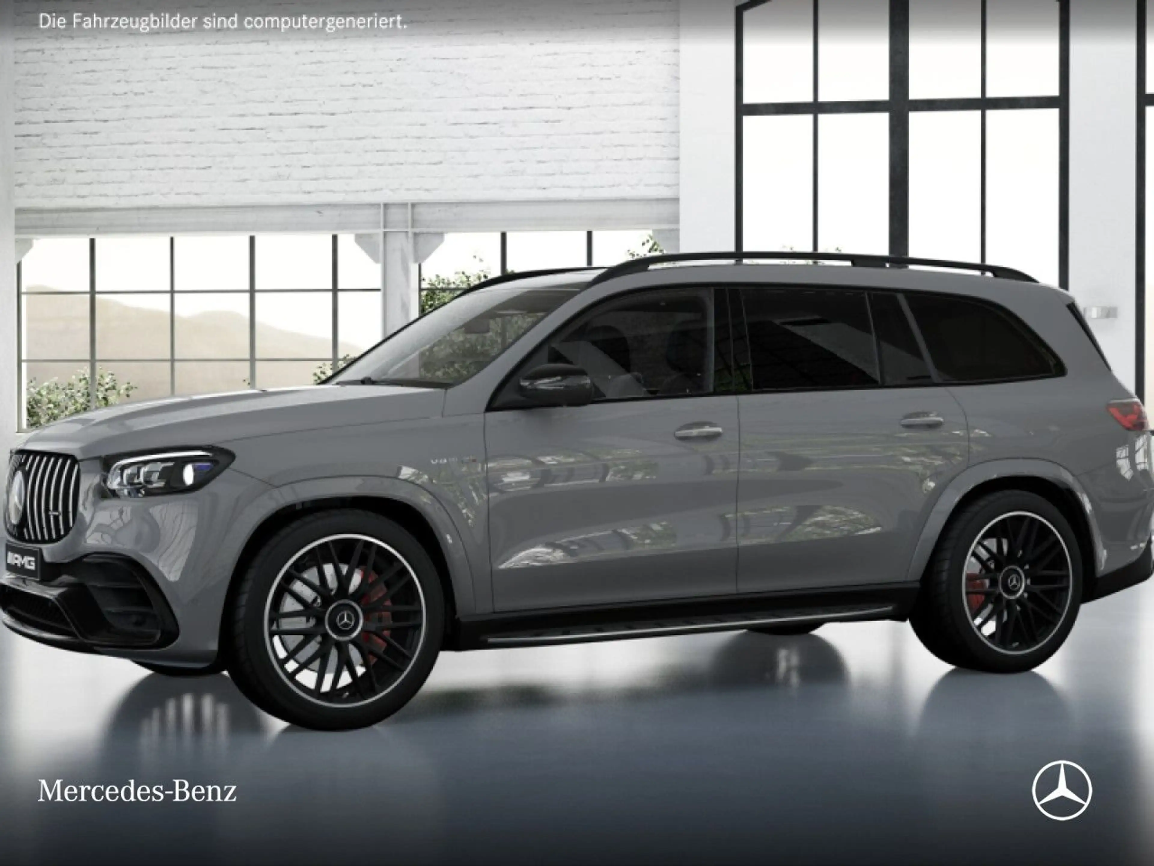Mercedes-Benz GLS 63 AMG GLS 63 4M NIGHT+PANO+360+AHK+MULTIBEAM+STHZG+HUD — photo 3