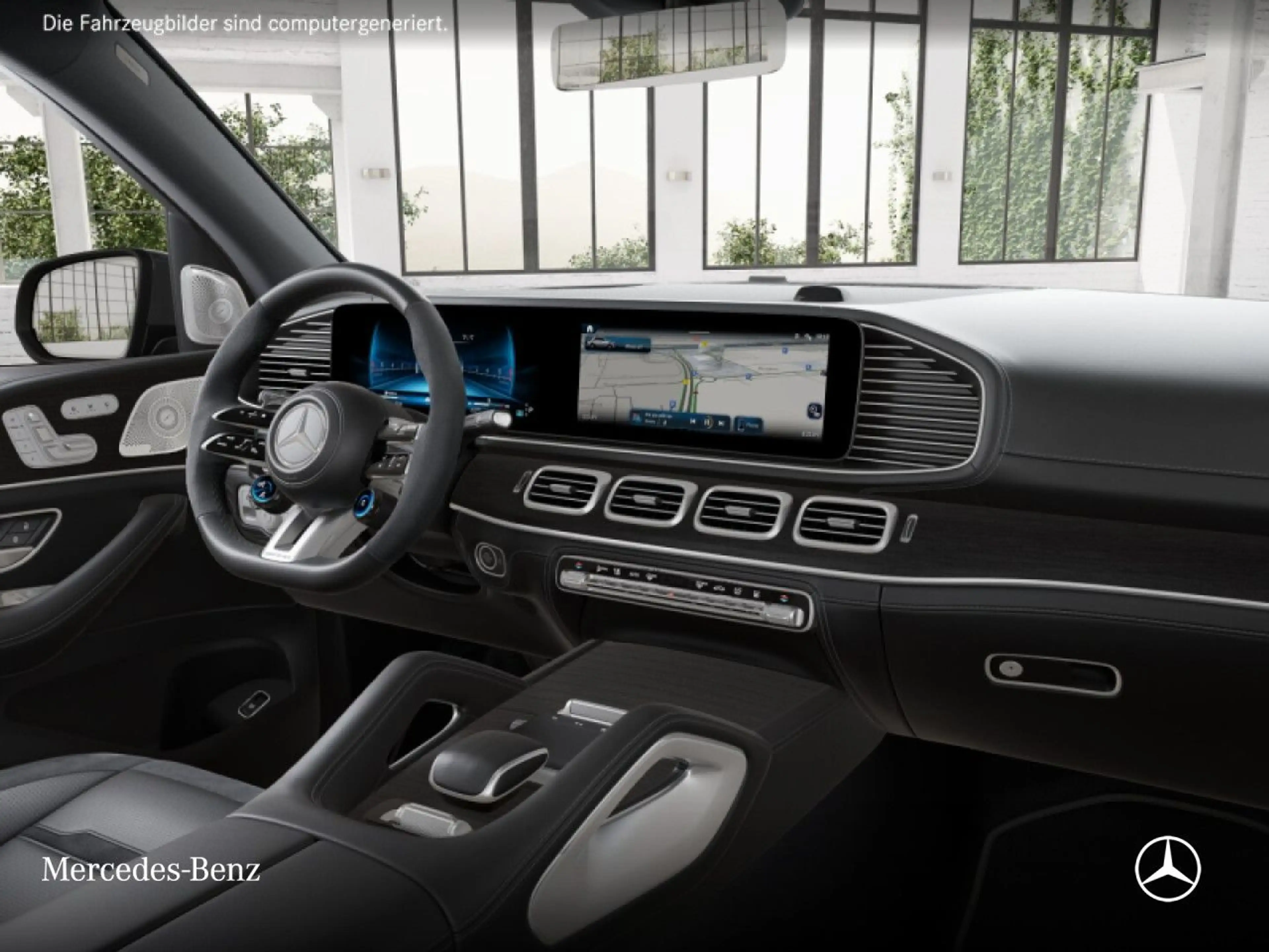 Mercedes-Benz GLS 63 AMG GLS 63 4M NIGHT+PANO+360+AHK+MULTIBEAM+STHZG+HUD — photo 10