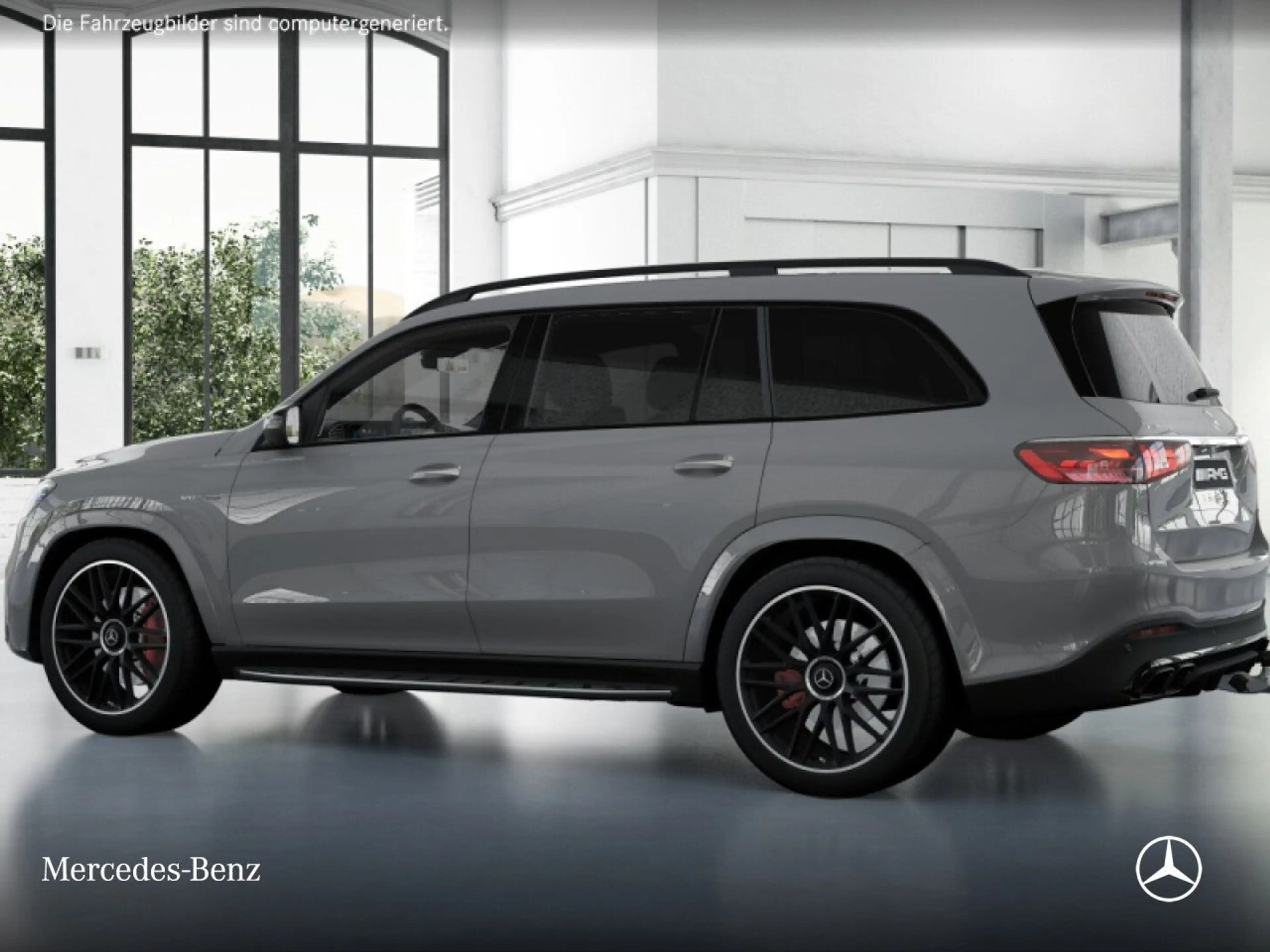 Mercedes-Benz GLS 63 AMG GLS 63 4M NIGHT+PANO+360+AHK+MULTIBEAM+STHZG+HUD — photo 14