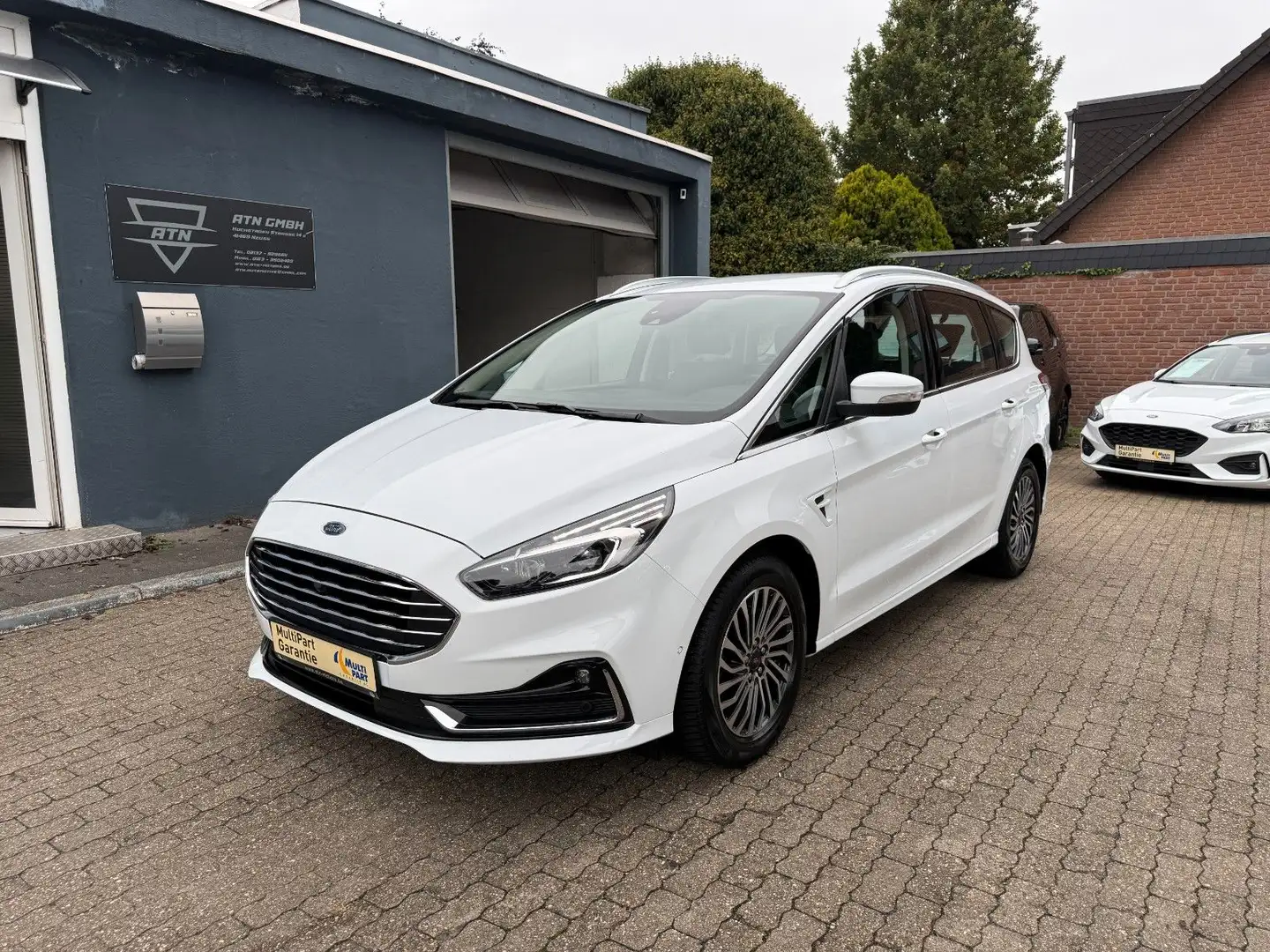 Ford S-Max Titanium Aut. LED Leder Kamera AHK 360° Weiß - 1