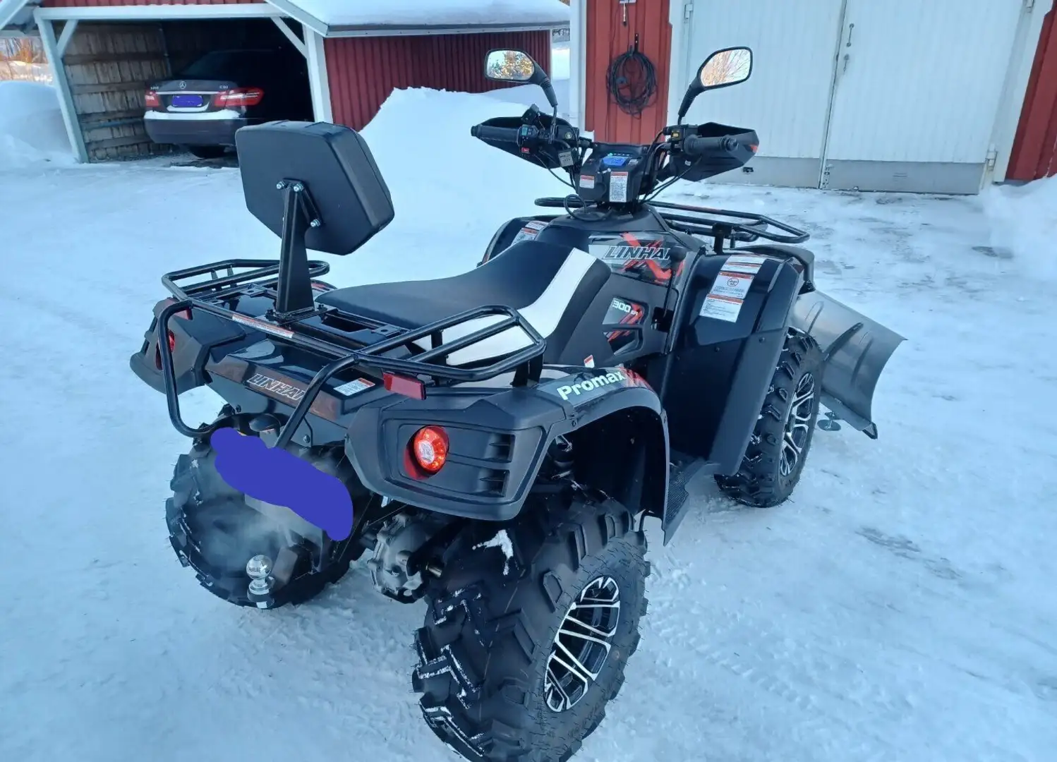 Linhai 300 EFI Pro Max Fekete - 2