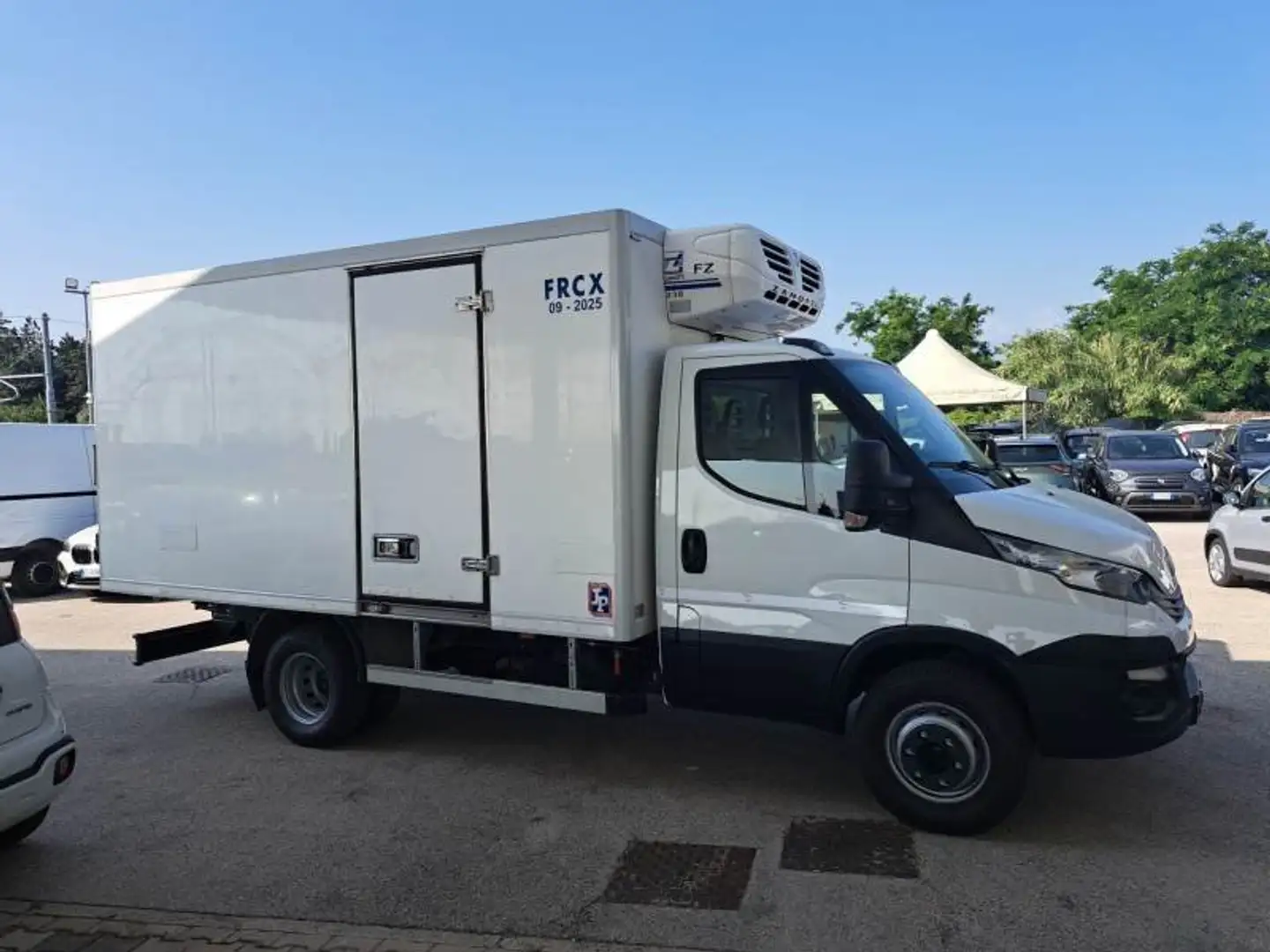 Iveco Daily 60C18 3750-FRIGO/STRADA RETE Blanc - 2