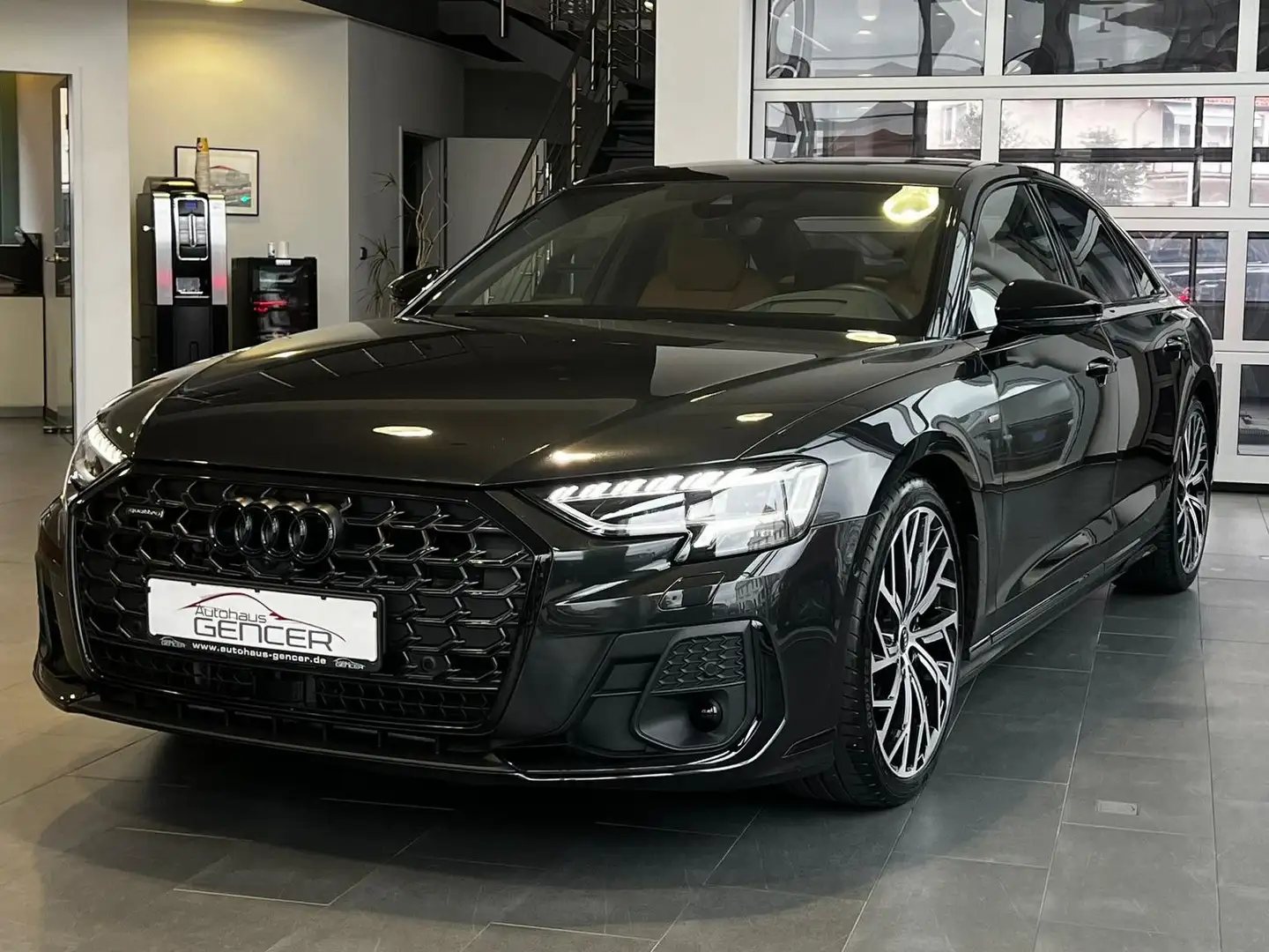 Audi A8 quattro 3.0 TDI "S-Line/Matrix/Head-Up/Pano" Grau - 1