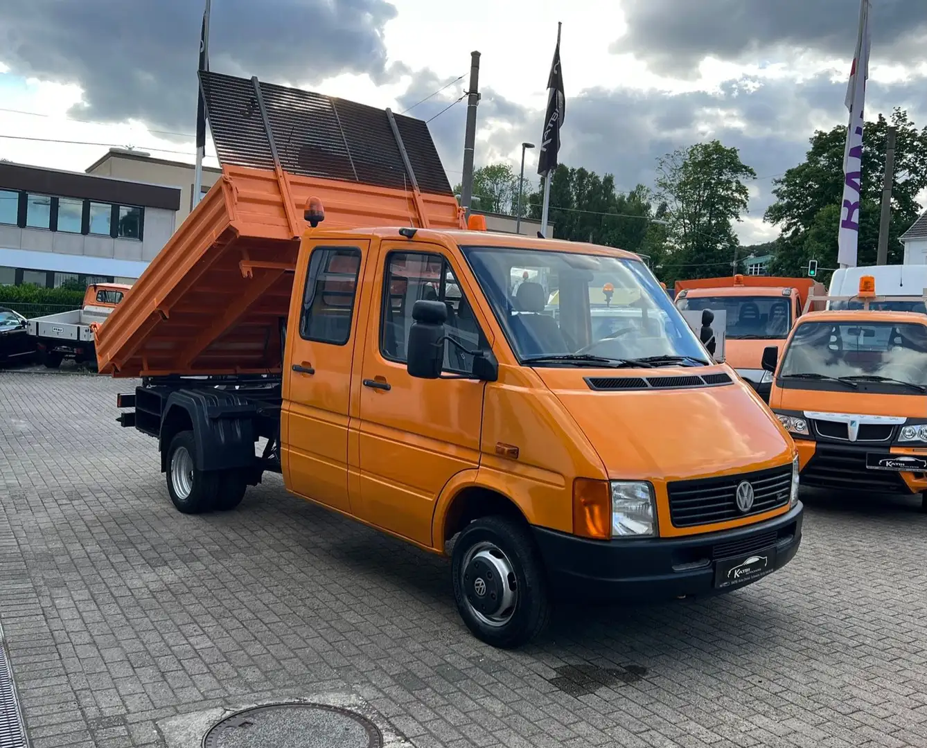 Volkswagen LT 46 2,5 TDI 3-Seiten-Kipper Doppelkabine HUneu Jaune - 2