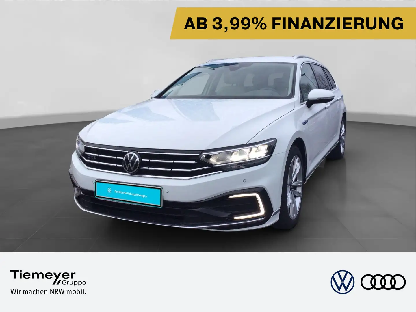 Volkswagen Passat Variant GTE LEDER ST.HEIZ LM18 360° Weiß - 1