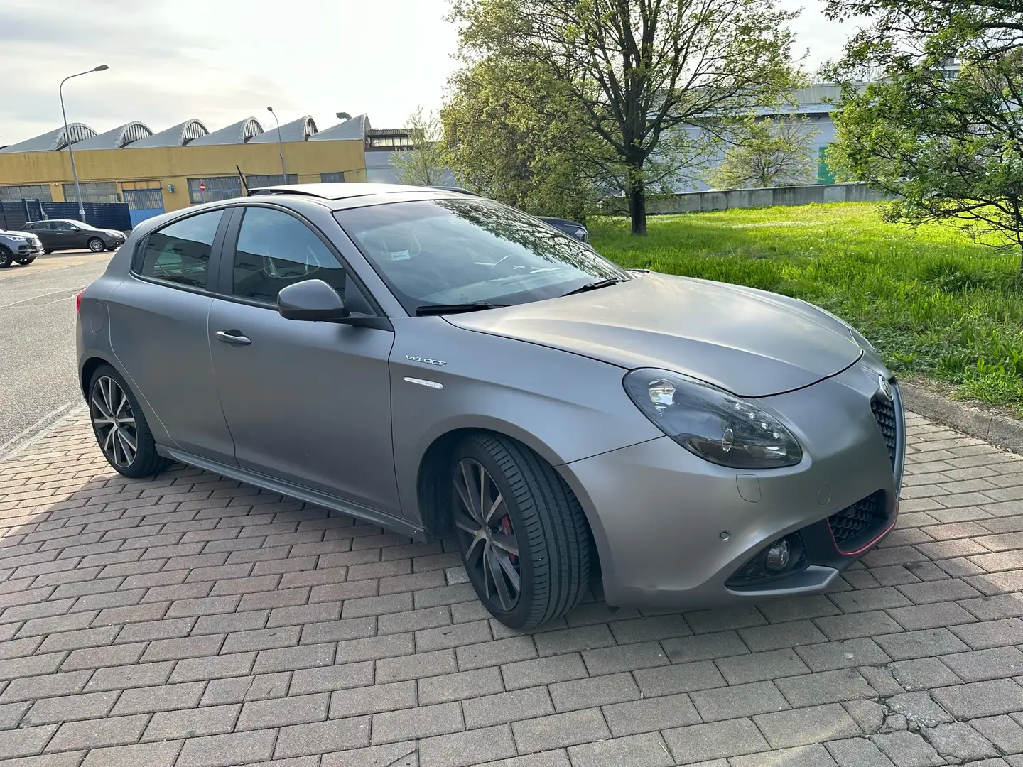 Alfa Romeo Giulietta 1750 turbo Veloce 240cv tct my17 Grigio - 1