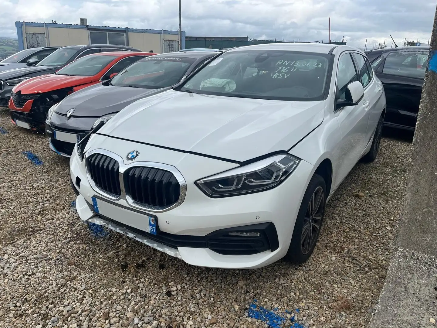 BMW 116 116 Business Design DKG7 / GP406 Blanc - 2