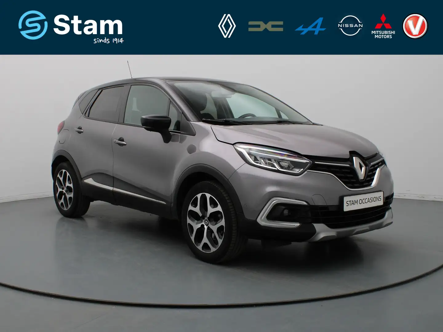 Renault Captur 130pk TCe Intens Camera | Cruise | Navi | Parkeers Gris - 1
