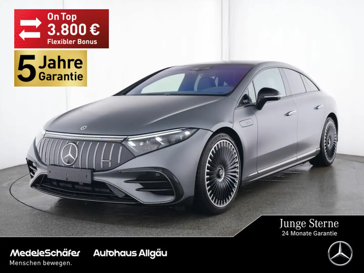 Mercedes-Benz EQS EQS 53 AMG 4M+ Night 22" KERAMIK Carbon MAGNO Air Gris - 1