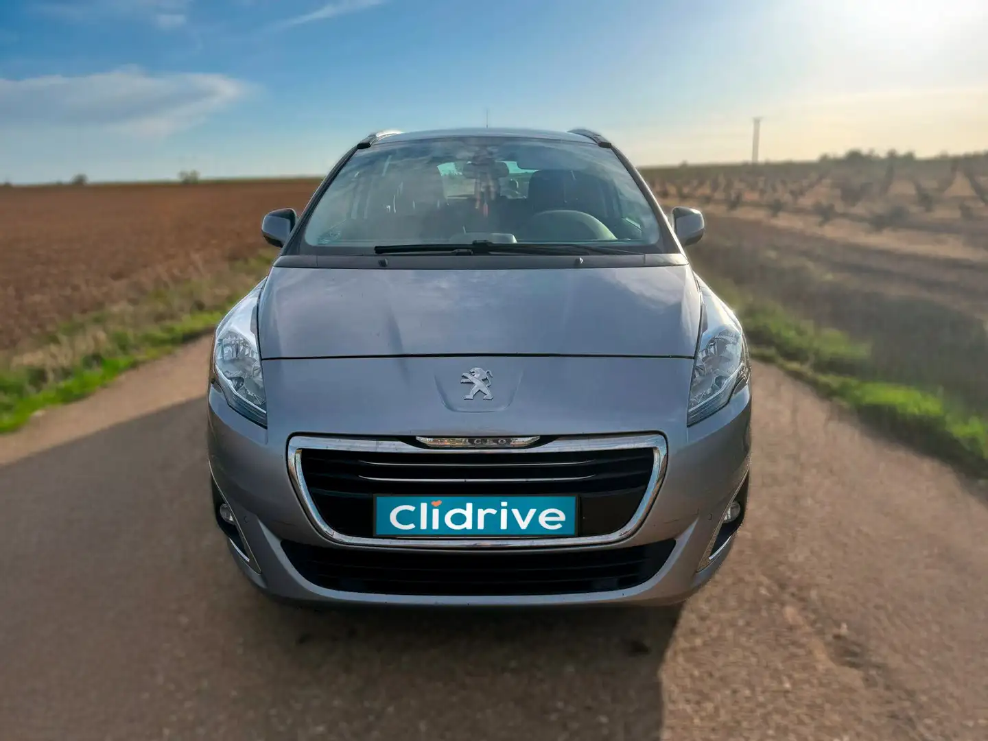 Peugeot 5008 1.6 BlueHDi Style 7 pl. EAT6 120 Gris - 2