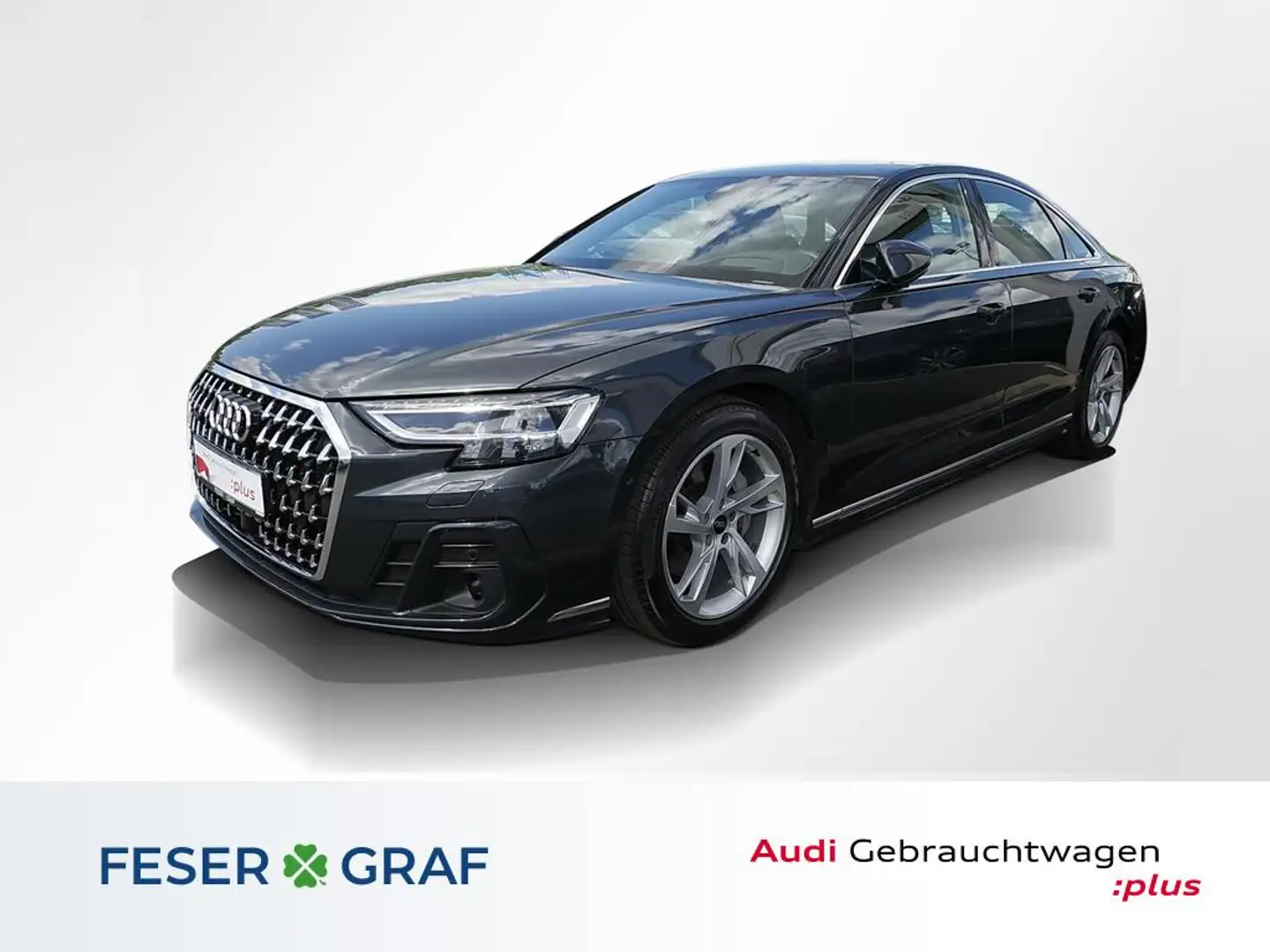 Audi A8 50 TDI HUD,DynamikAllradl,Sitzbel,Kameras,Leder Grau - 1