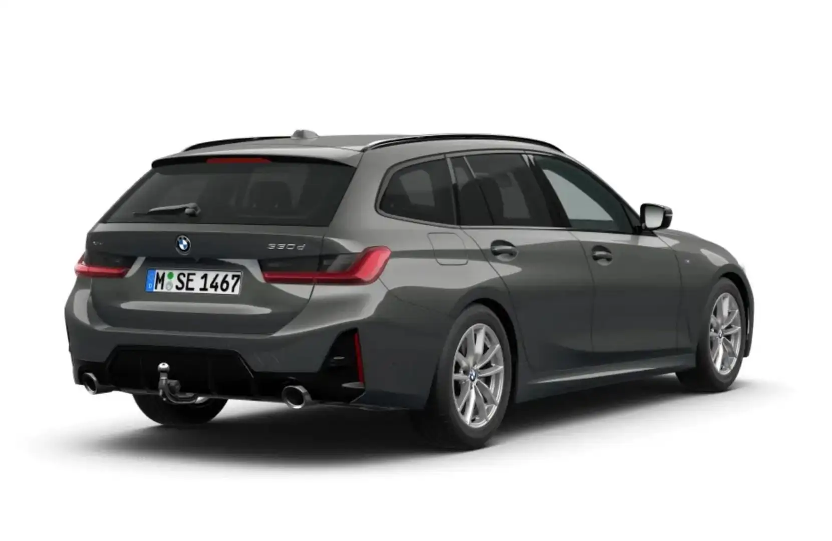 BMW 330 d xDrive Touring M Sport //Leas.ab EUR549,-inkl. Grau - 2