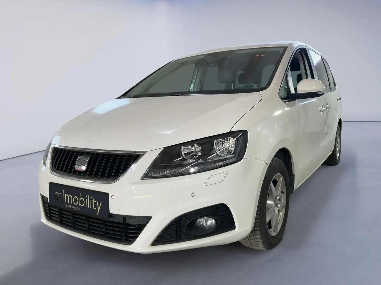 SEAT Alhambra 2.0 TDI Parksensoren | Sitzheizung 5. Plätze 85... Weiß - 1