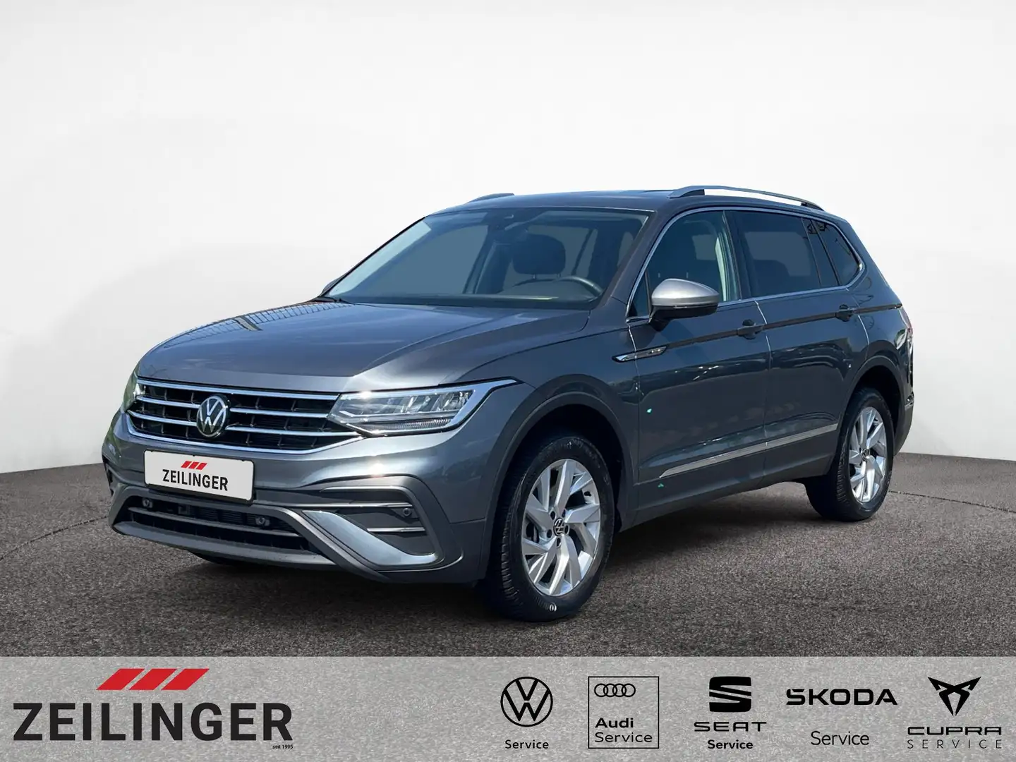 Volkswagen Tiguan Allspace Life 4Mo TDI DSG|7-S|AHK|eHECK Grau - 1