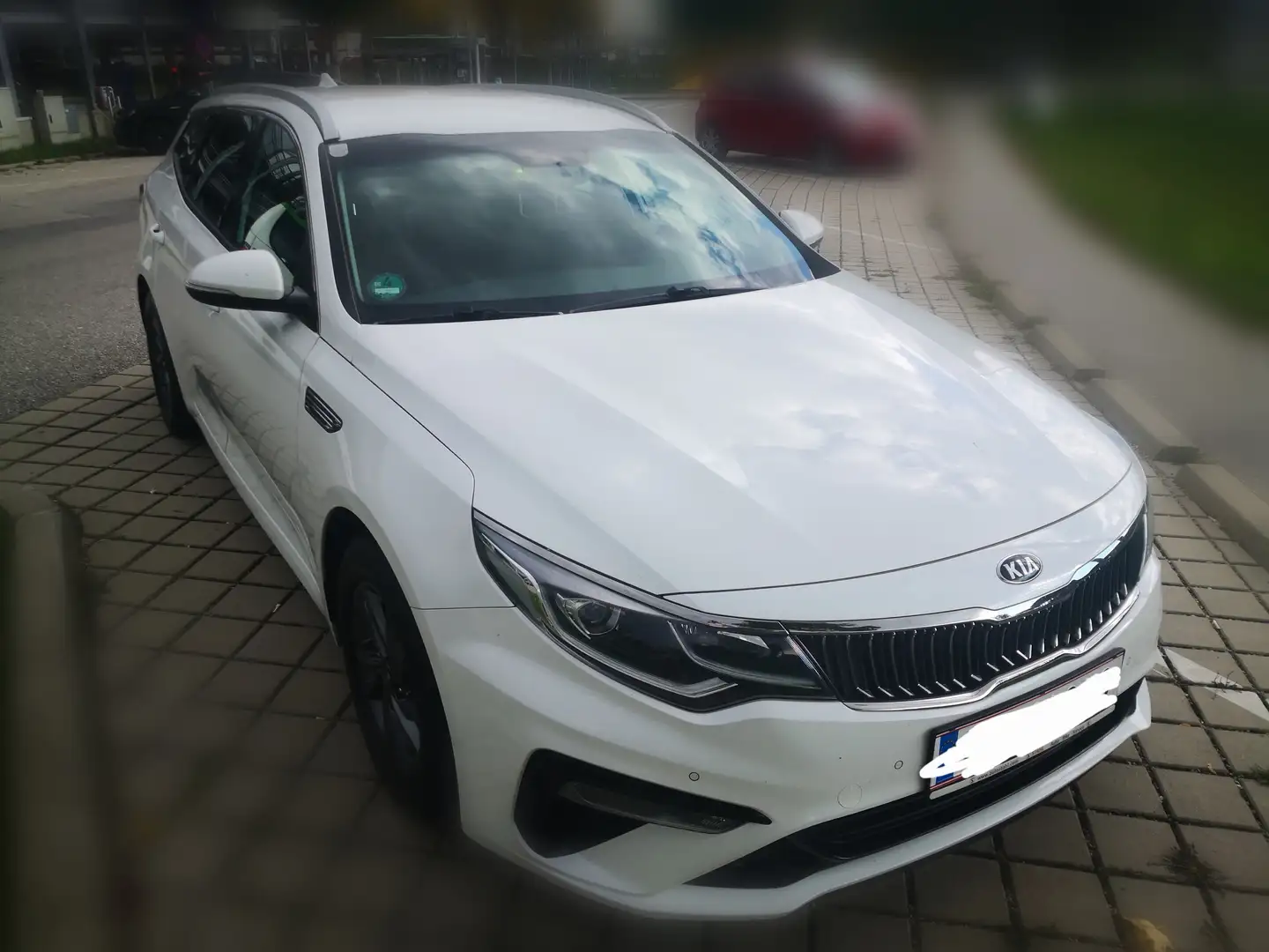 Kia Optima Optima Wagon 1,6 CRDi SCR Silber DCT Aut. Silber Weiß - 2