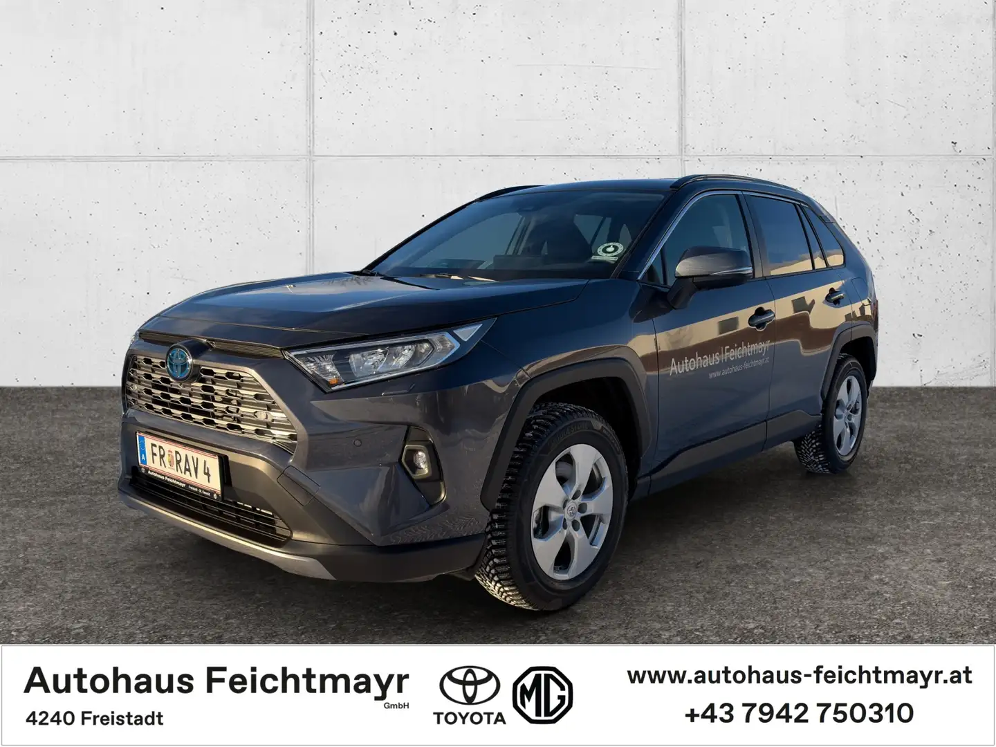 Toyota RAV 4 AWD-i 2,5 Dual-VVT-i Hybrid 5t. Grau - 1