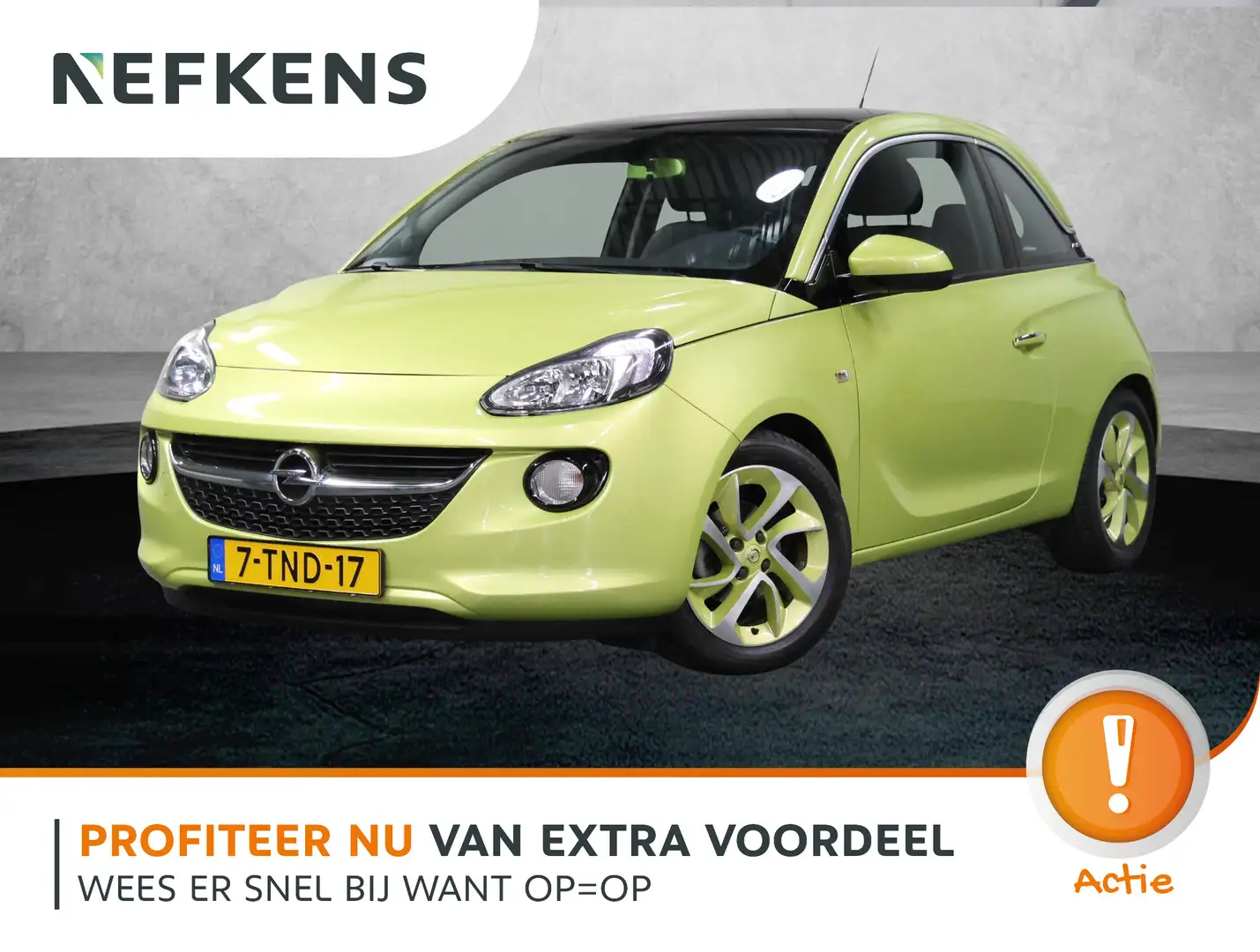 Opel Adam 1.4 100PK Glam | Panoramadak | Climate Control | C Groen - 1