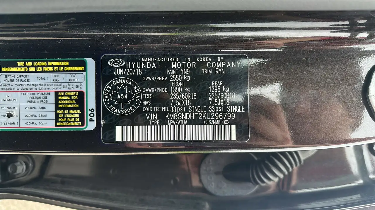 Hyundai SANTA FE снимка Hyundai SANTA FE