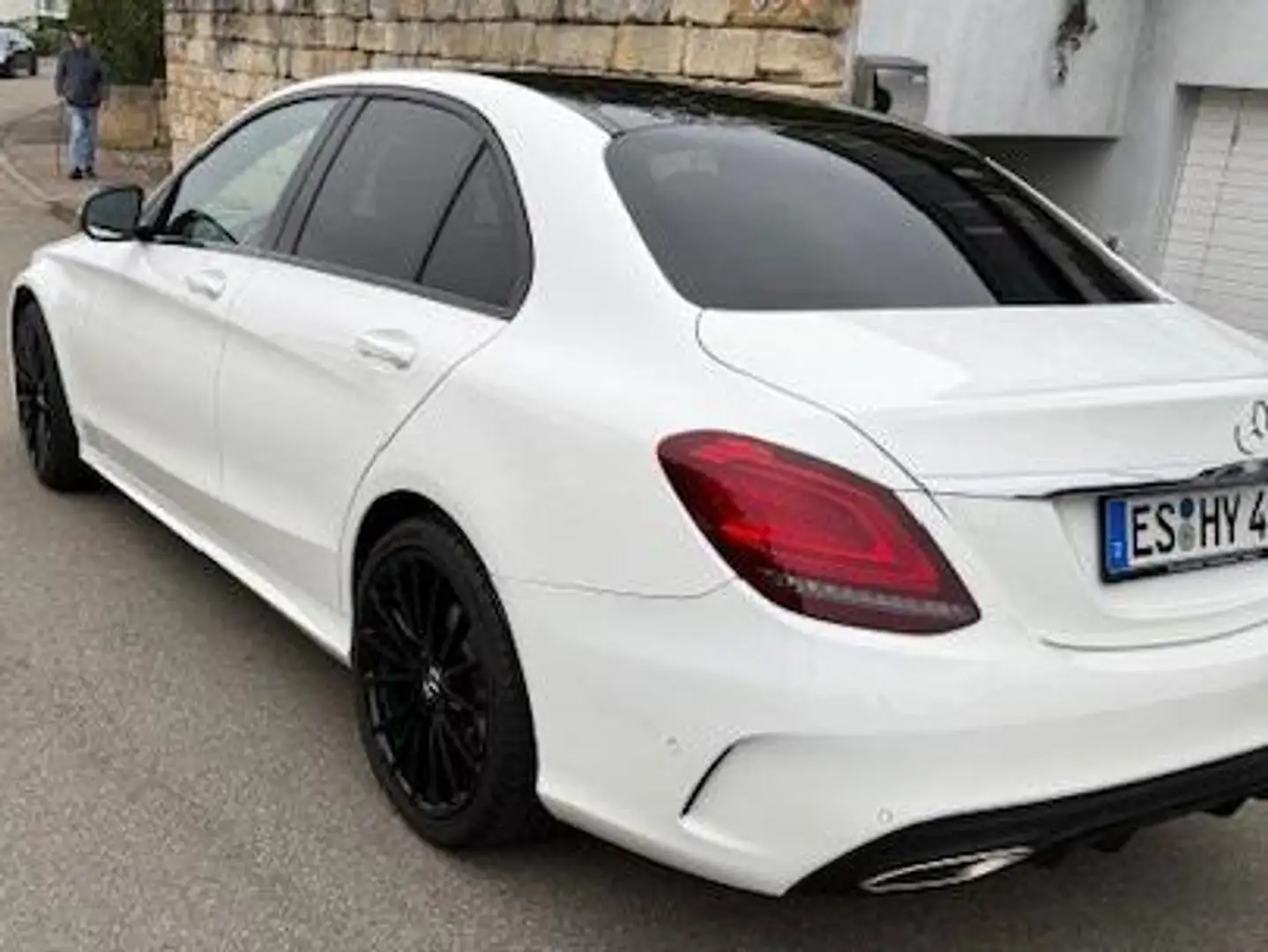 Mercedes-Benz C 400 C 400 4Matic 9G-TRONIC AMG Line Weiß - 2