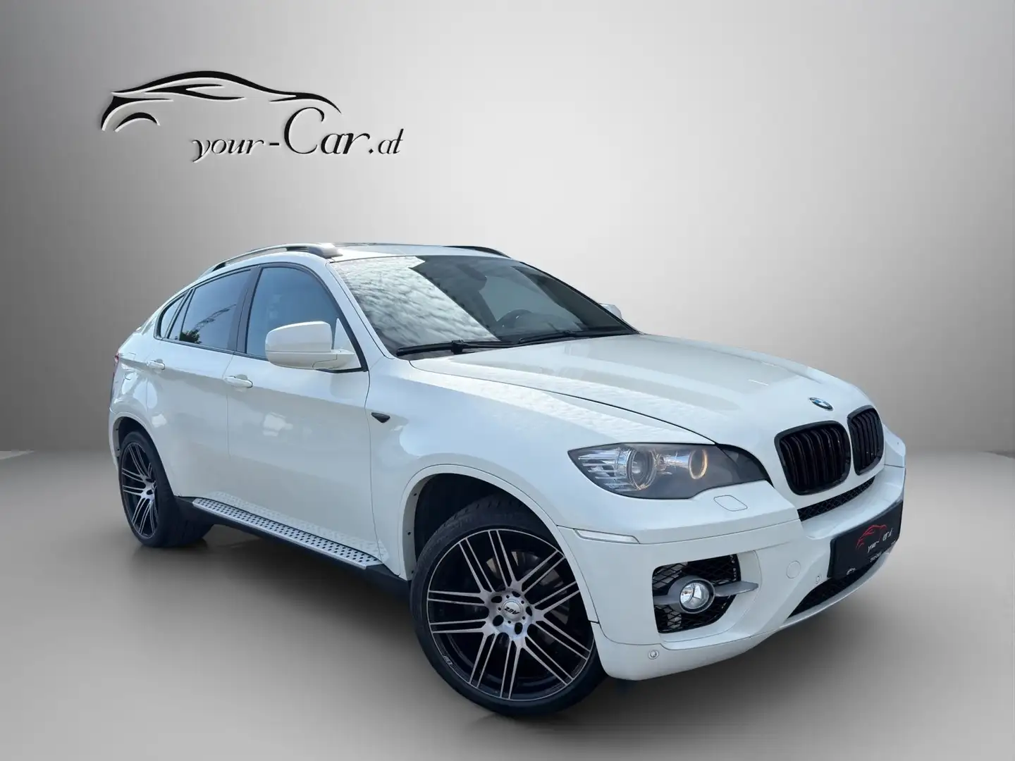 BMW X6 xDrive35i Aut. *EISENMANN, 21", S-DACH, HUD, HIFI* Weiß - 1