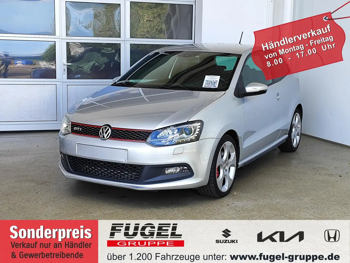 Volkswagen Polo 1.4 TSI DSG GTI Winter|Xen.|SHZ|Sportsitze|Klimaau Argent - 1