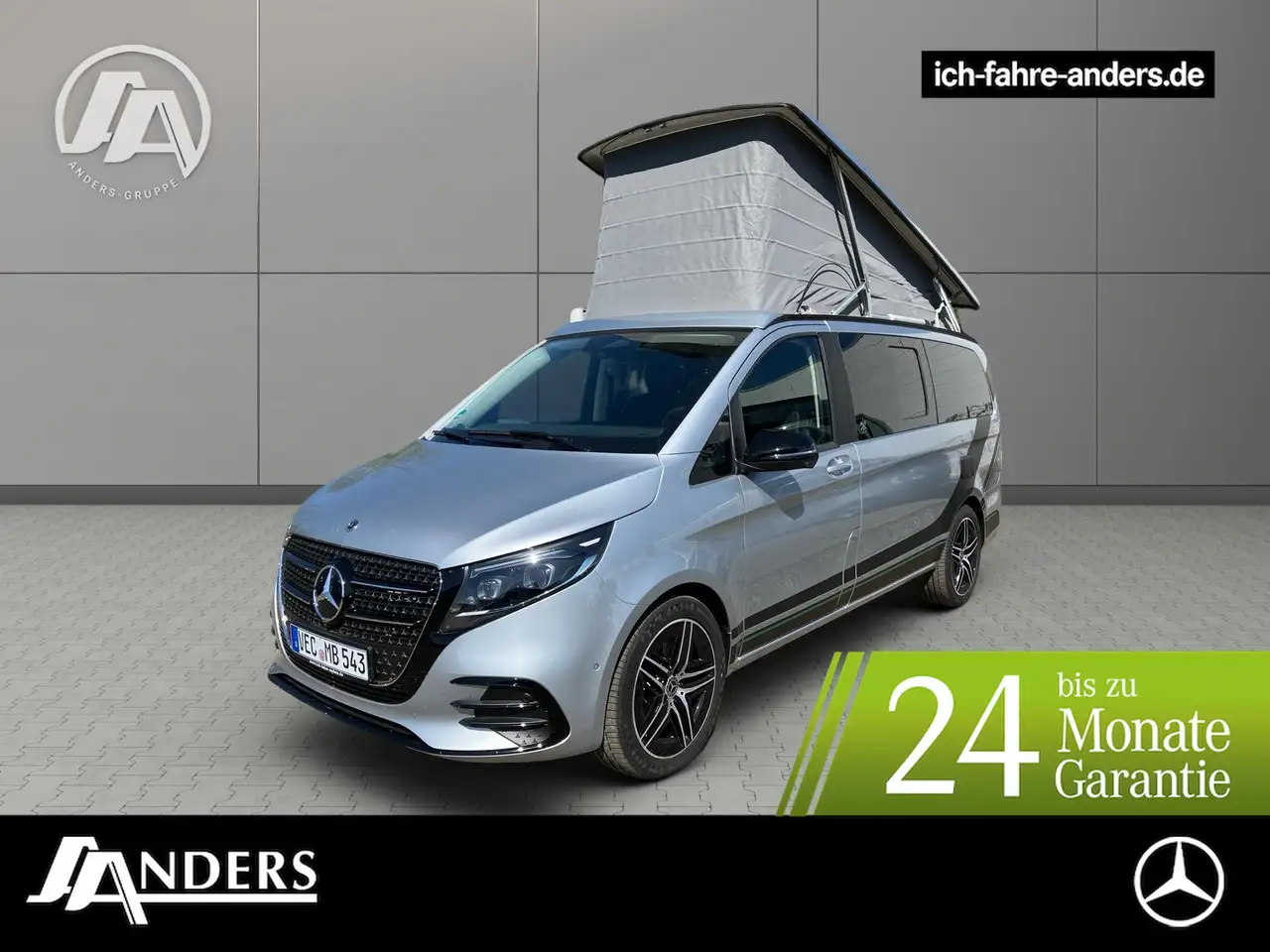 Mercedes-Benz V 250 Marco Polo Distro*Airmatic*360°AHK 2,5t