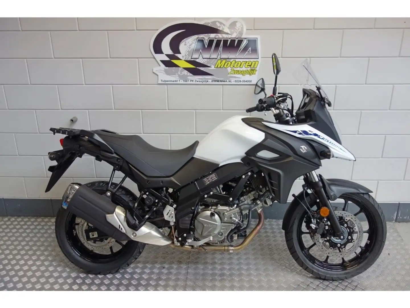 Suzuki V-Strom 650 ABS Blanc - 1
