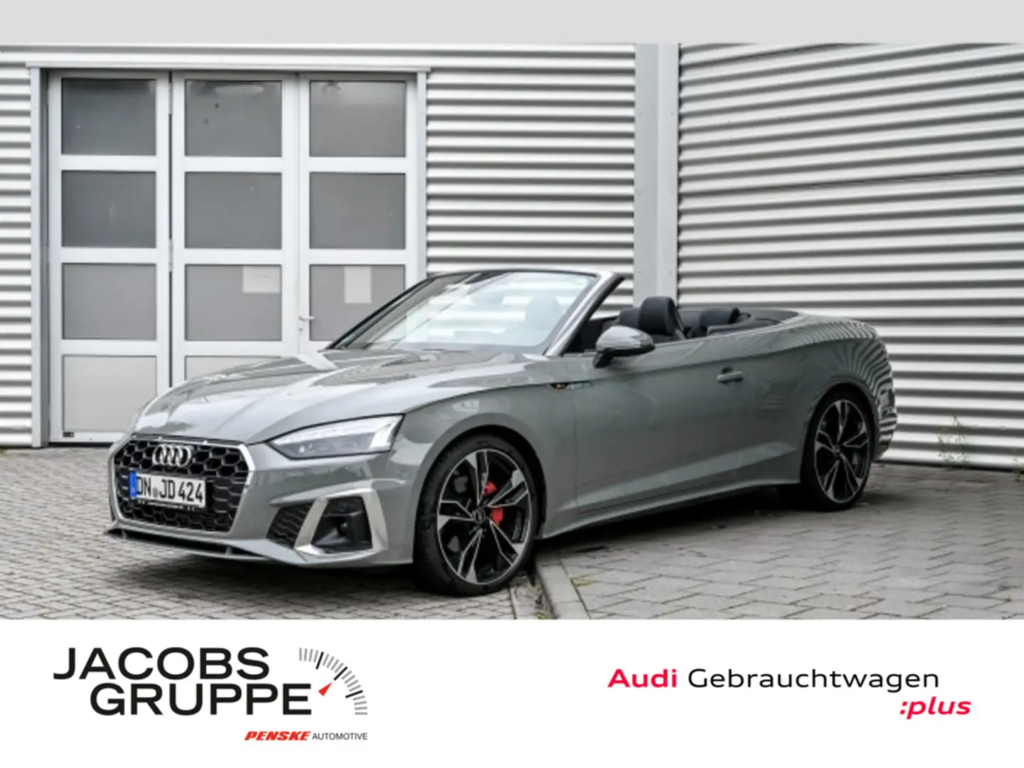 Audi A5 Cabrio S line 40 TFSI S tronic ACC*Matrix*B&O*360°K*M-Sitze Gris - 1