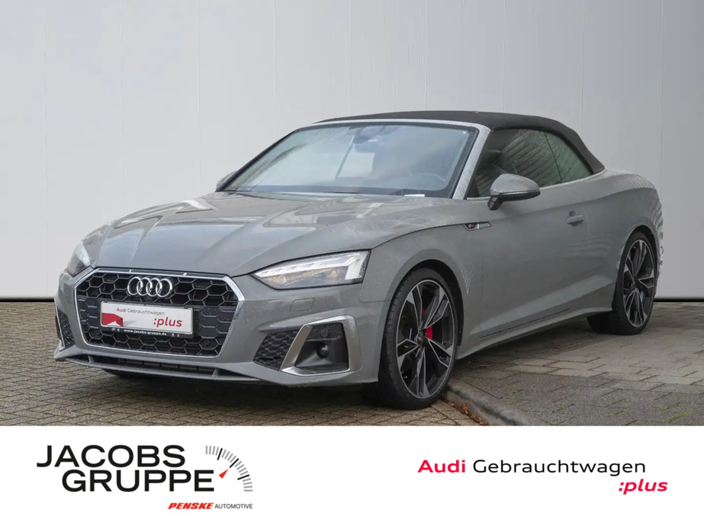 Audi A5 Cabrio S line 40 TFSI S tronic ACC*Matrix*B&O*360°K*M-Sitze Grau - 1
