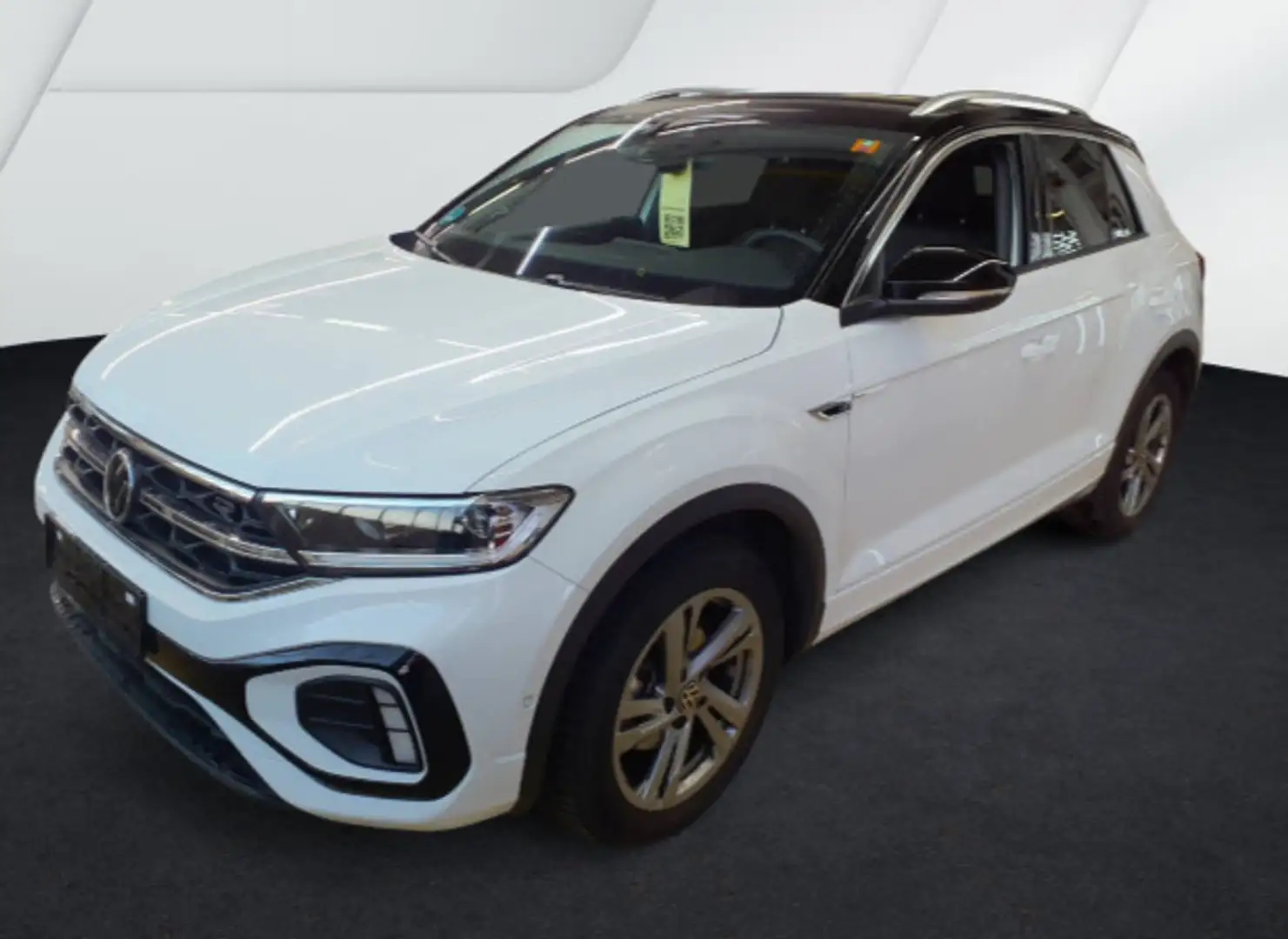 Volkswagen T-Roc 1.5 TSI DSG R-LINE AHK KAMERA NAVI PRIVACY Weiß - 2