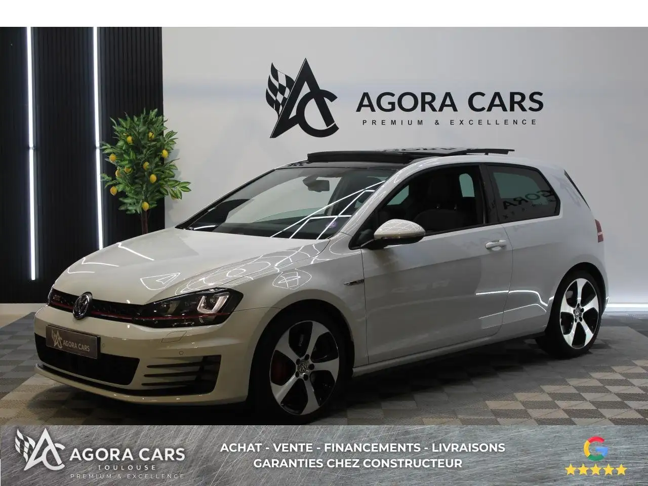 Volkswagen Golf 2.0 16V TSI Blue Motion - TOIT OUVRANT - BV DSG 6 VII BERLINE GTI PHASE 1 - GARANTIE — photo 1 of 15