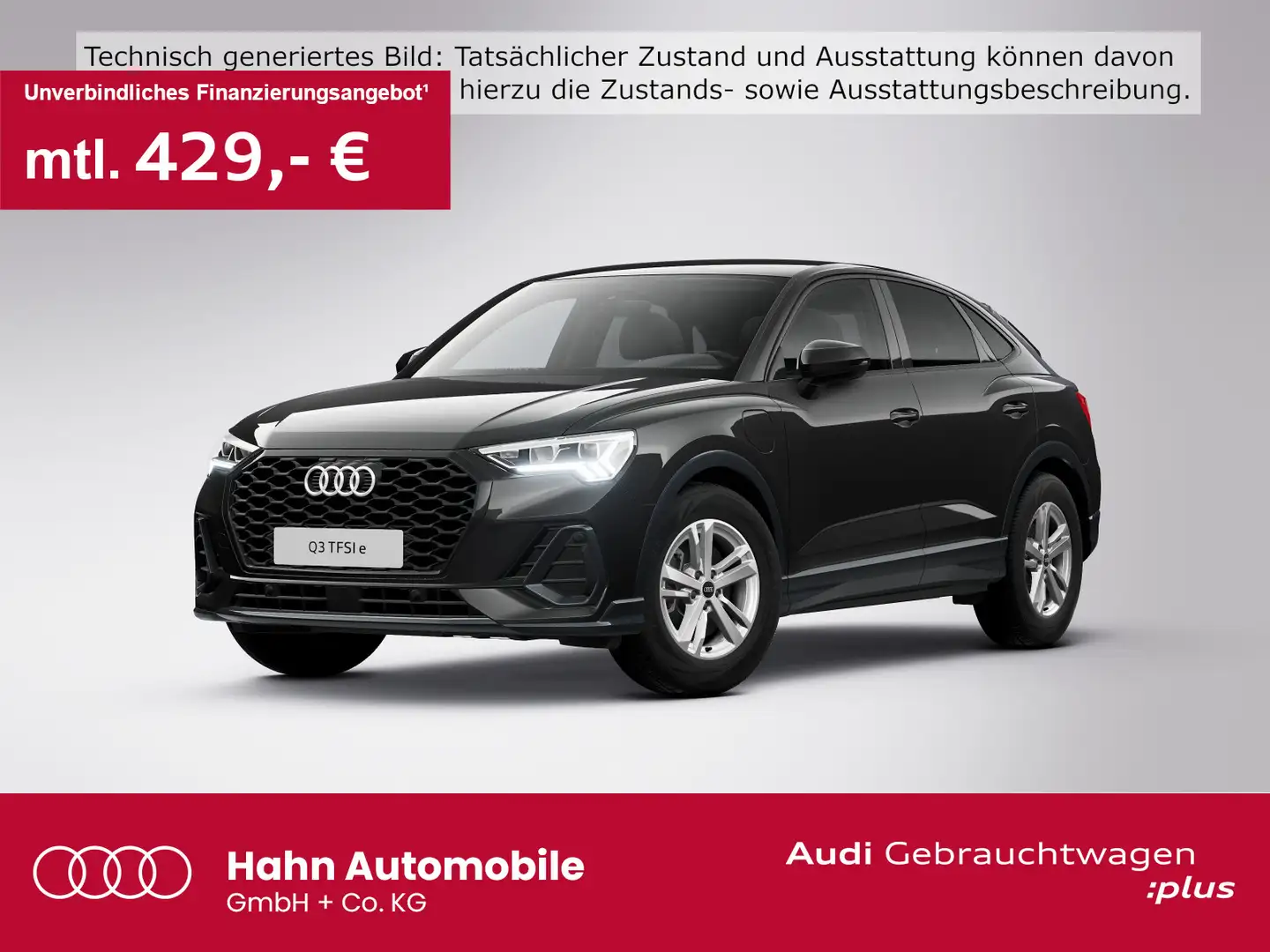 Audi Q3 45 TFSIe Virtual Carplay CAM Sitzh Schwarz - 1
