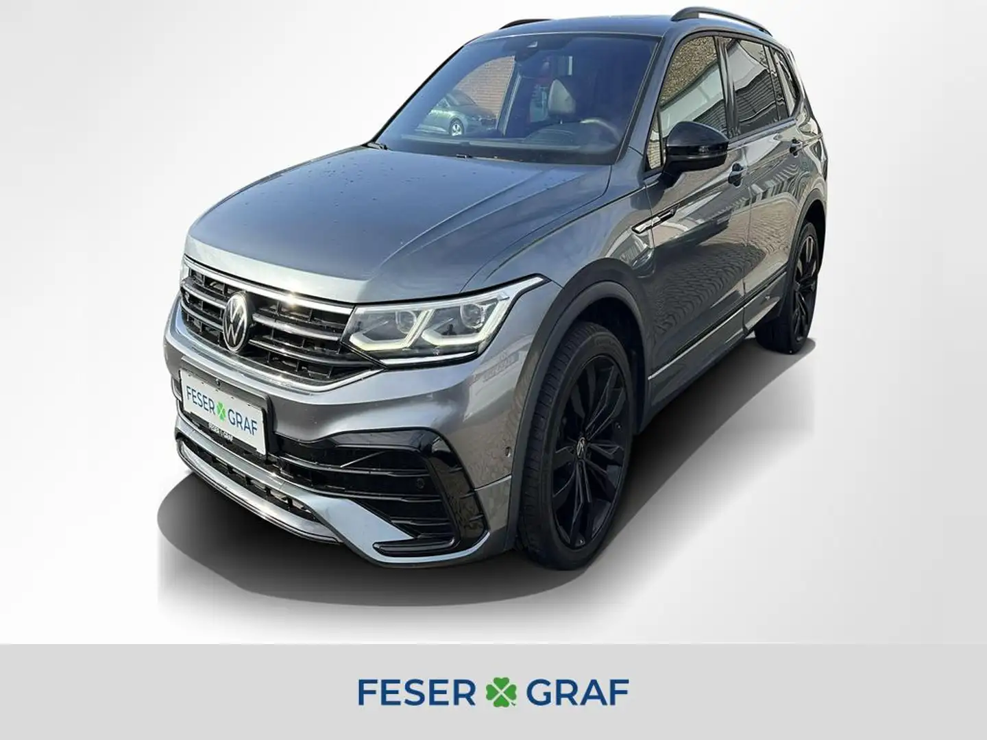 Volkswagen Tiguan Allspace 2.0 TDI 4M R-Line DSG AHK Pano Gris - 1