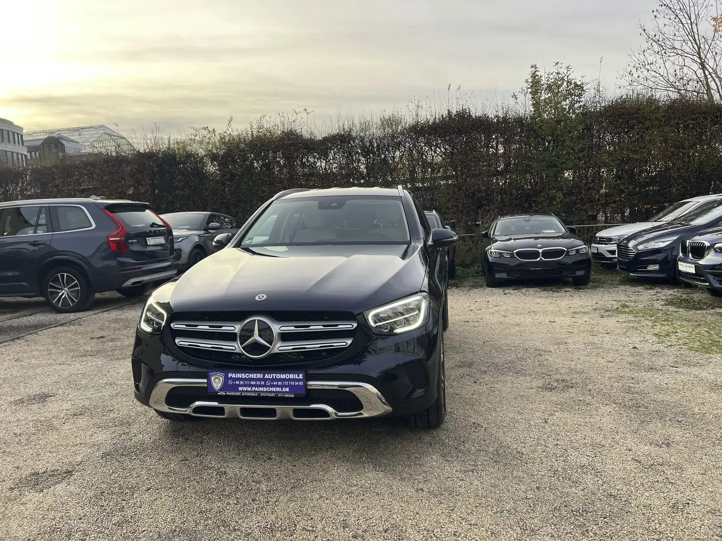 Mercedes-Benz GLC 220 d 4Matic LED+KAMERA+LEDER+NAVI+1.HAND Blau - 2