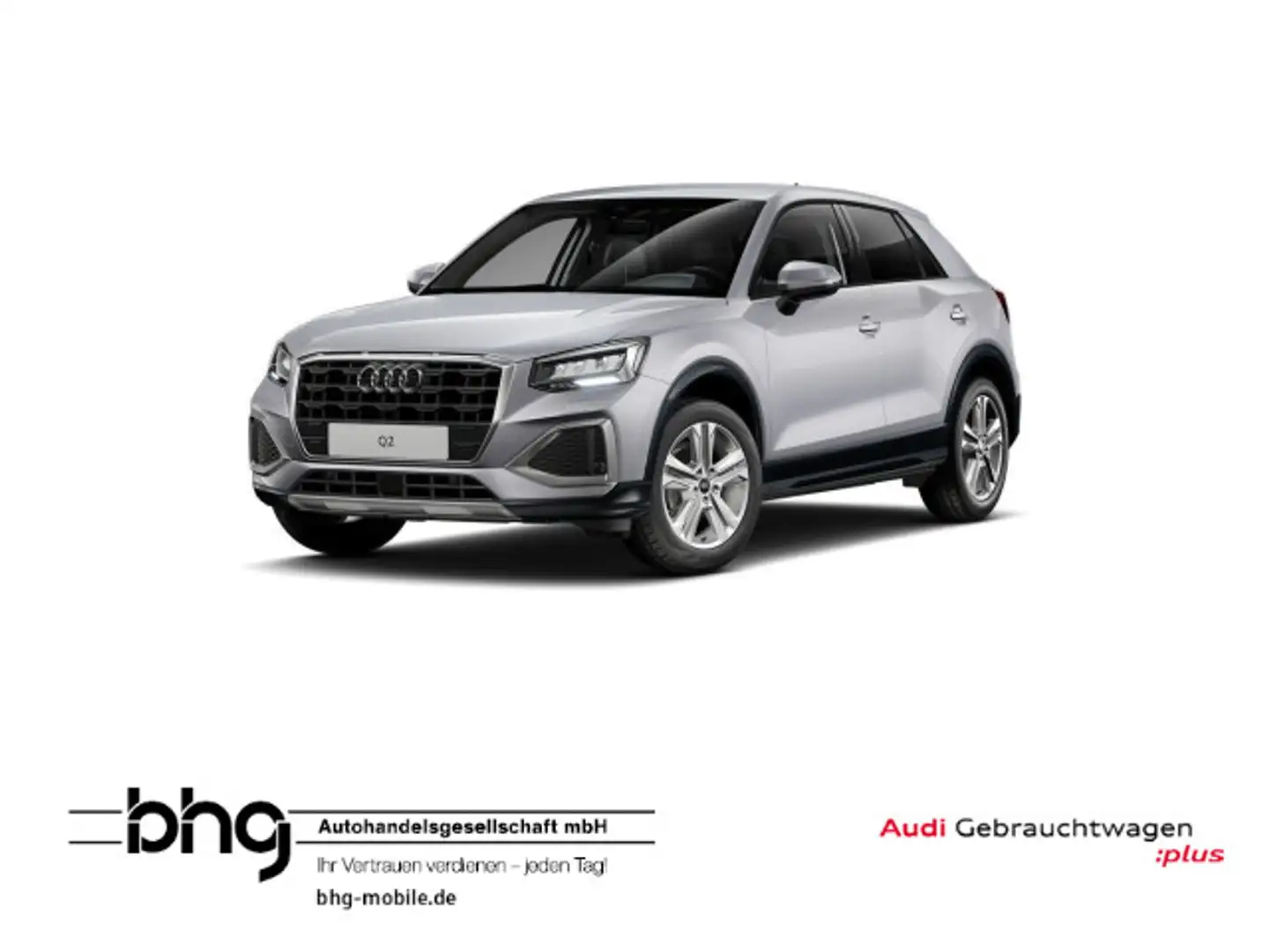 Audi Q2 30 TFSI advanced *AHK*PARKEN*KAMERA*2-ZONEN*A Silber - 1