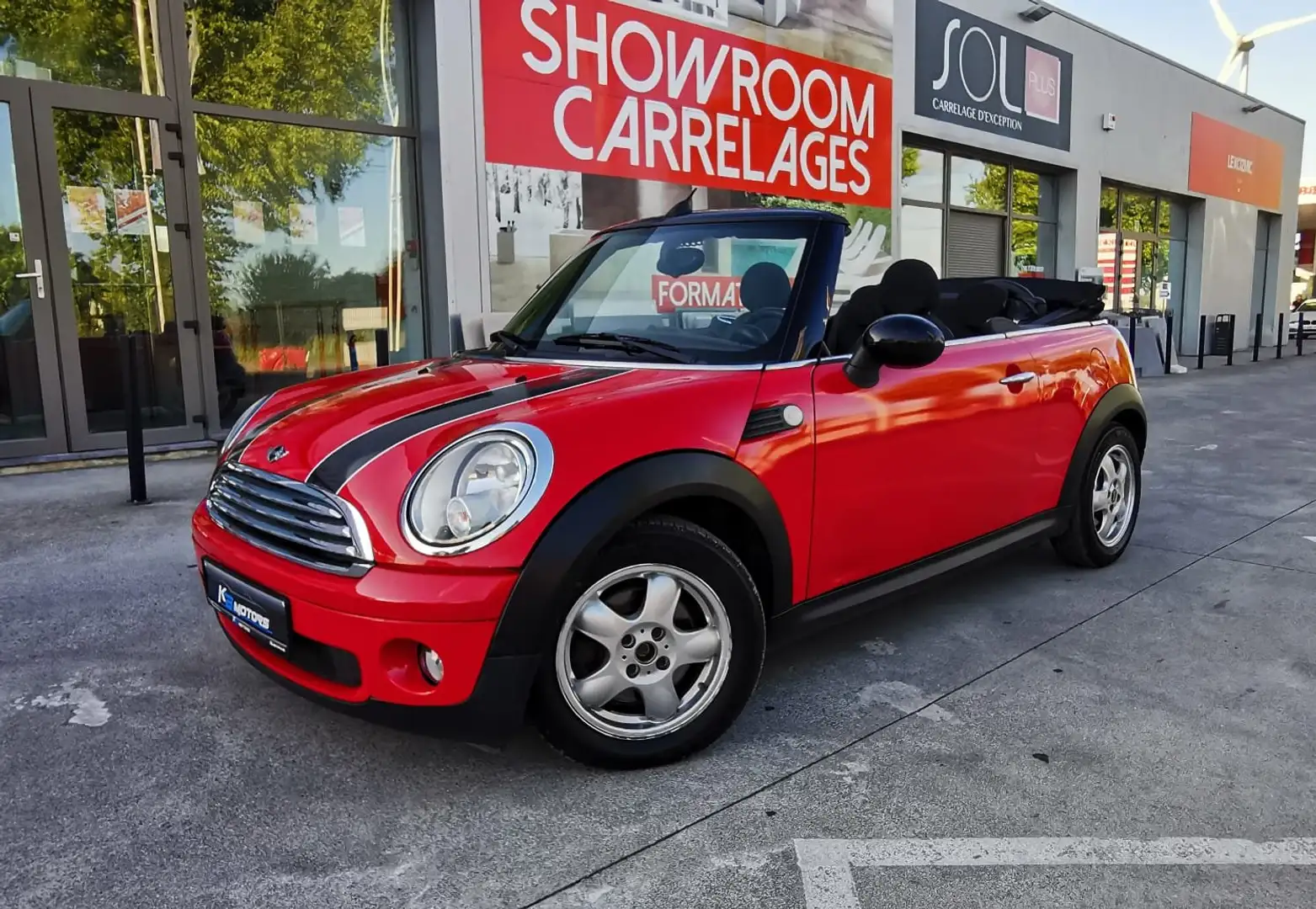 MINI Cooper Cabrio Cabriolet 1.6i Rouge - 1