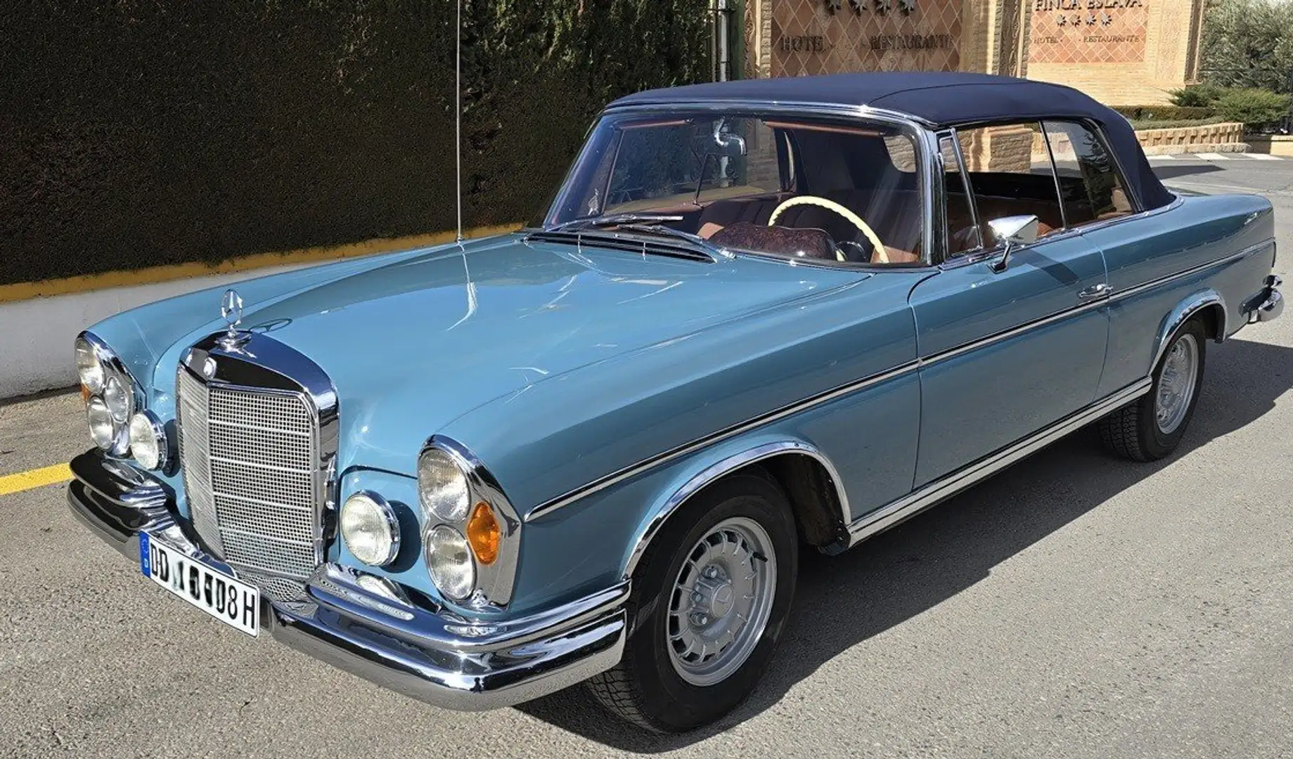 Mercedes-Benz S 300 300SE W112 Cabrio, einer von nur 708, Neuzustand Modrá - 1